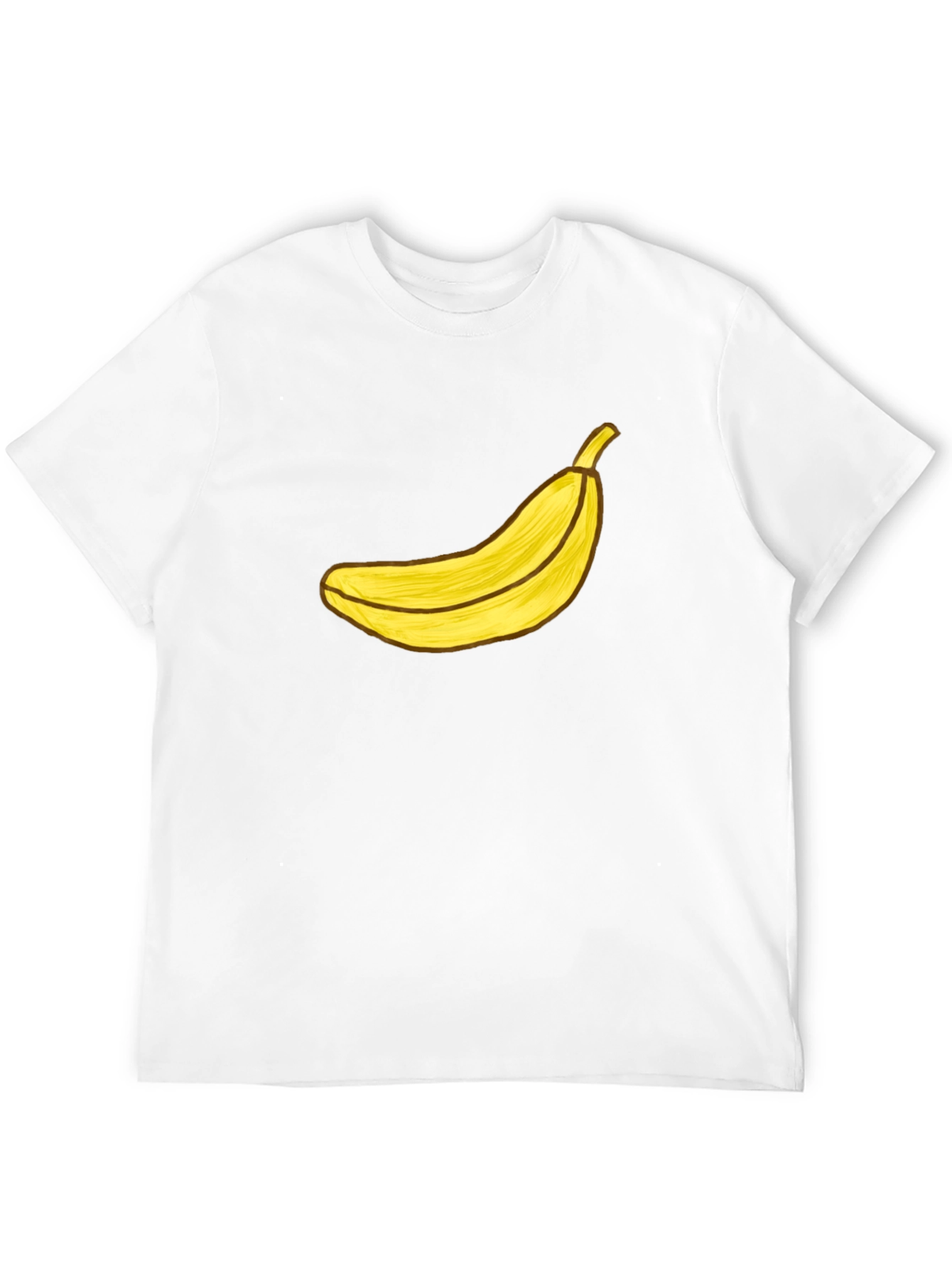 Black Banana Graphic Black T-Shirt - Funky Fruit Tee view 12
