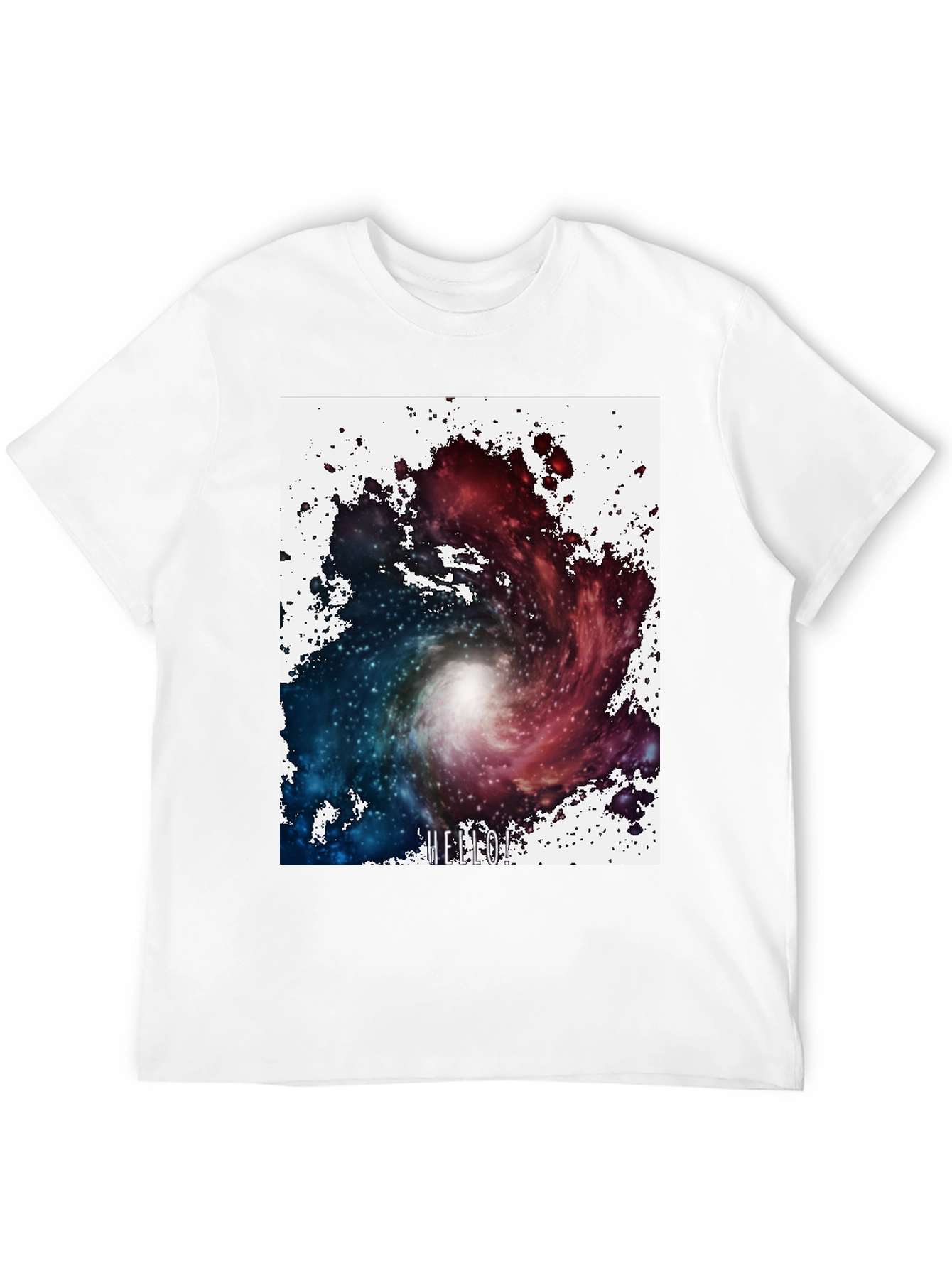 Black Nebula Graphic T-Shirt - Unique Galaxy Design view 12