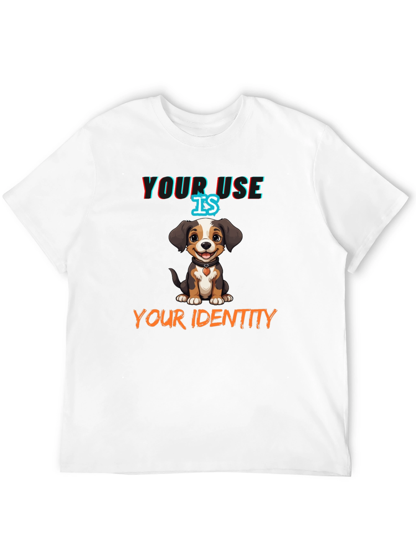 Black Dog Lover T-Shirt: "Your Use Is Your Identity" view 12