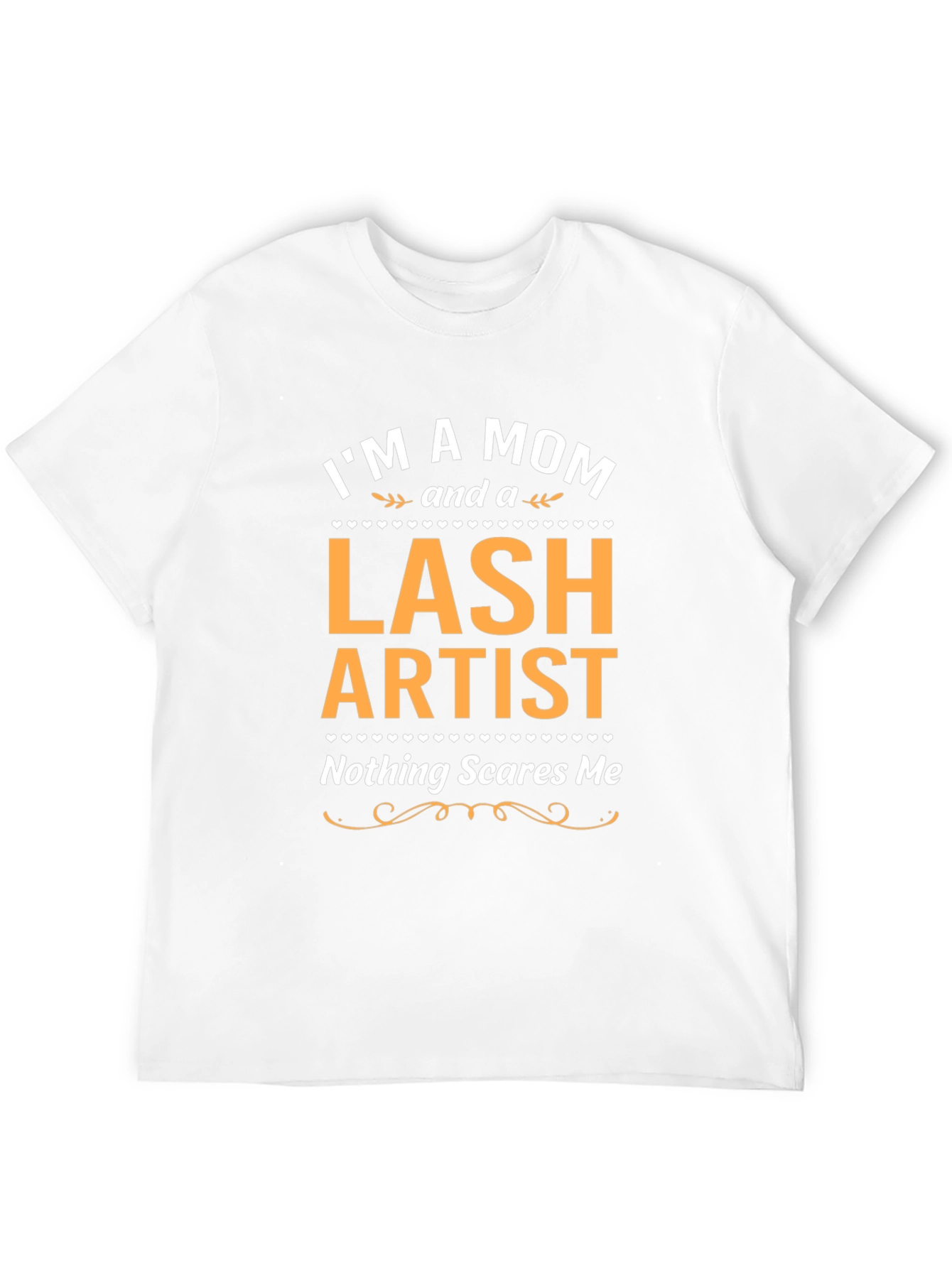 Black Mom Lash Artist T-Shirt - Nothing Scares Me view 12