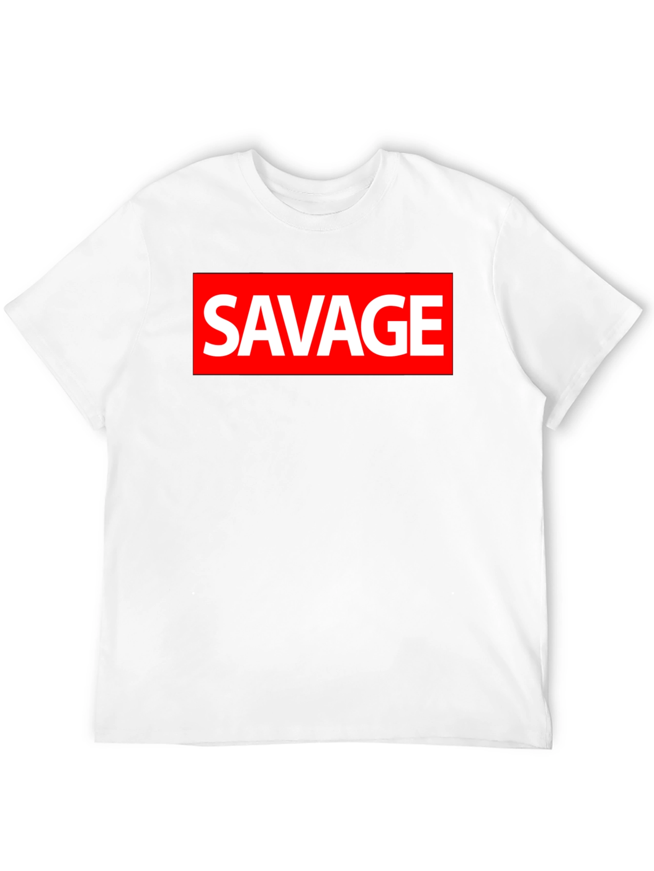 Black Savage Graphic Tee - Bold Streetwear Style view 12
