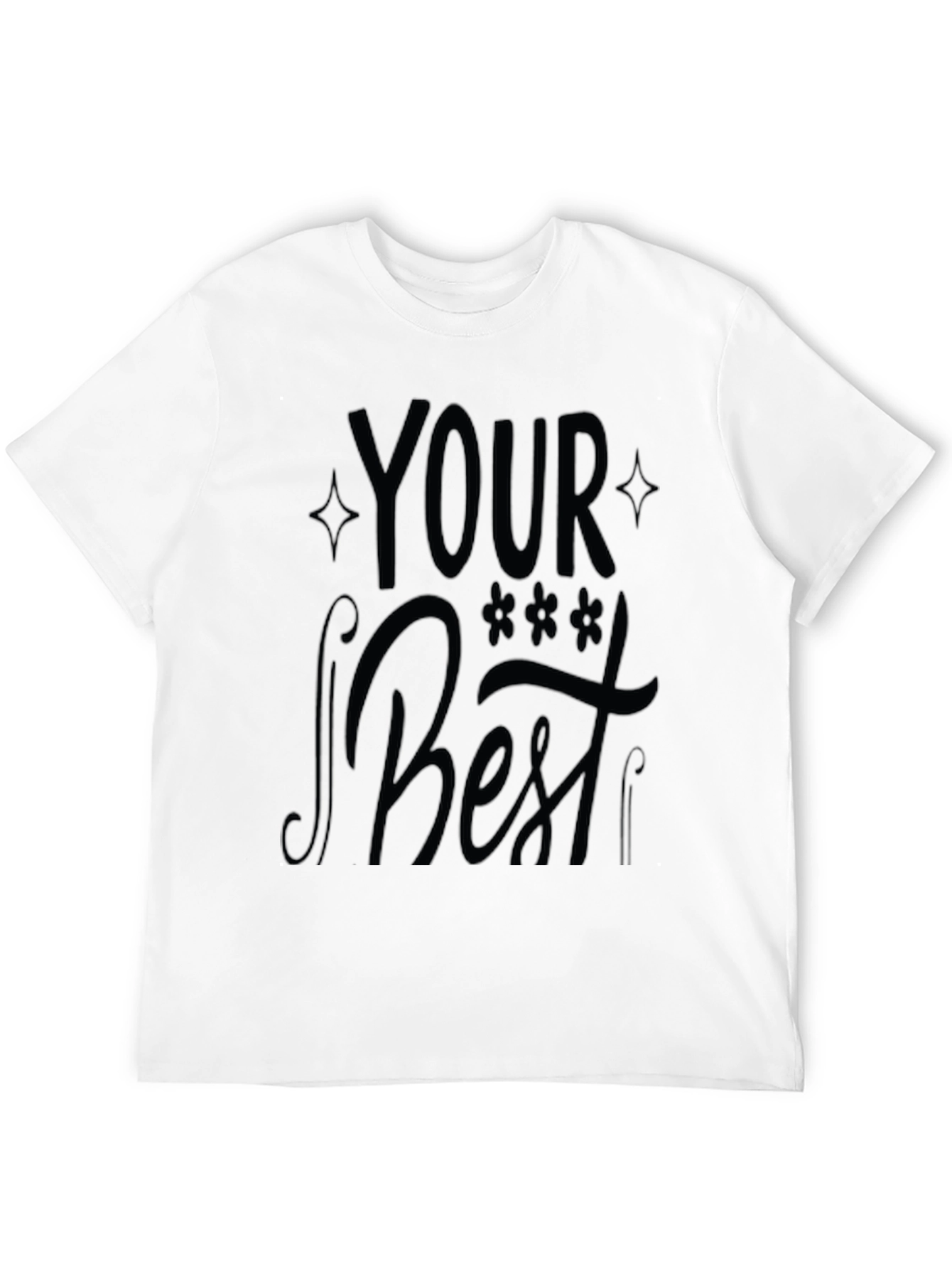 Black Your Best Black Graphic Print T-Shirt view 12