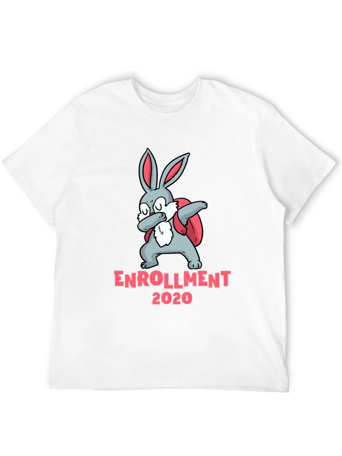 Black Enrollment 2020 Rabbit Dab T-Shirt view 12