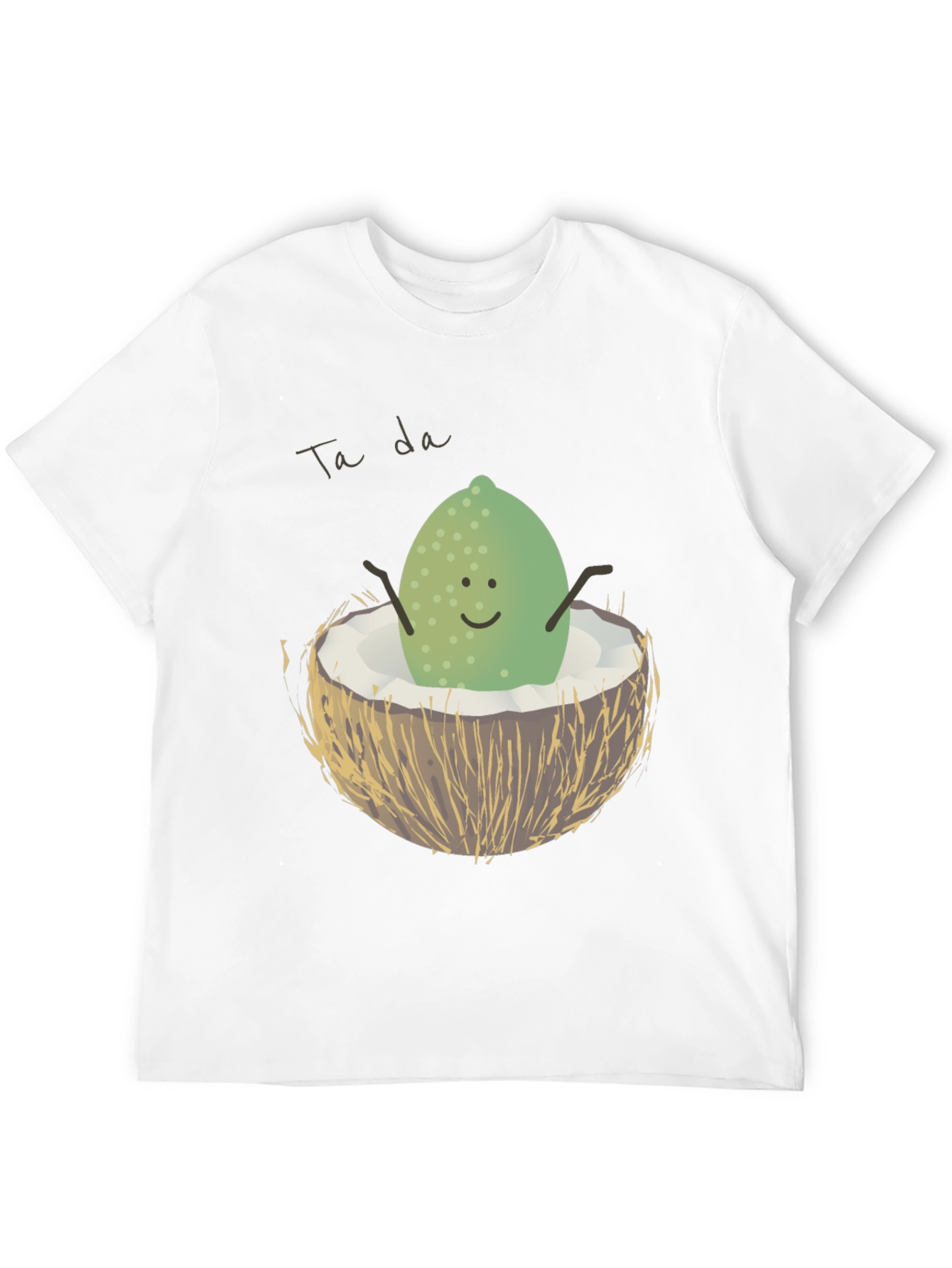 Black Ta Da! Lime in Coconut Graphic Tee view 12