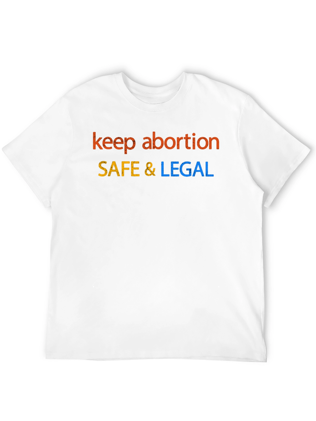 Black Keep Abortion Safe & Legal Tee view 12