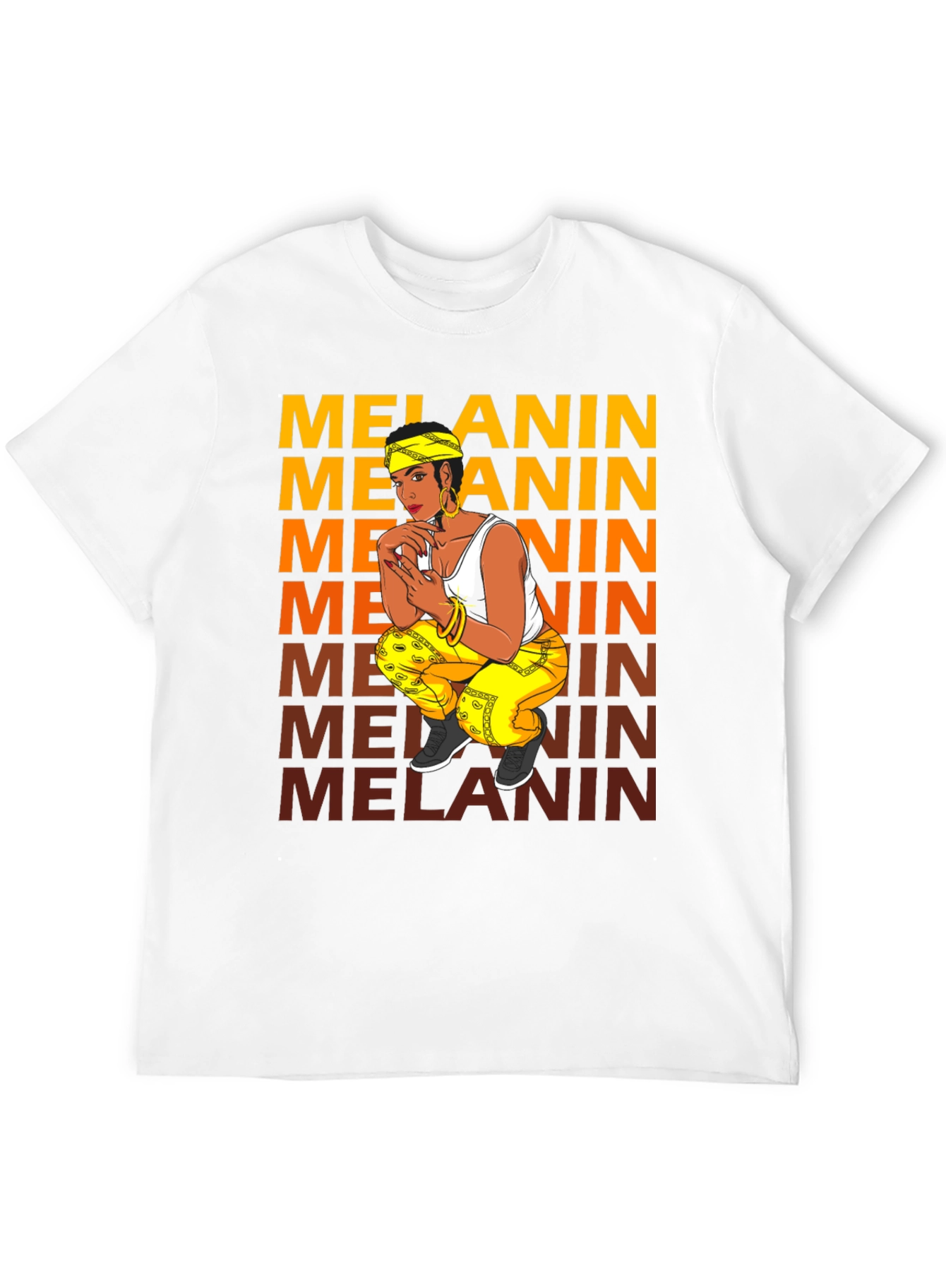 Black Melanin T-Shirt view 12