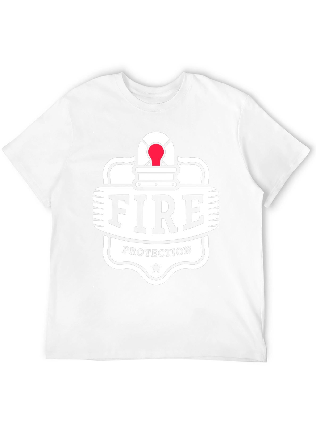 Black Fire Protection Black T-Shirt view 12