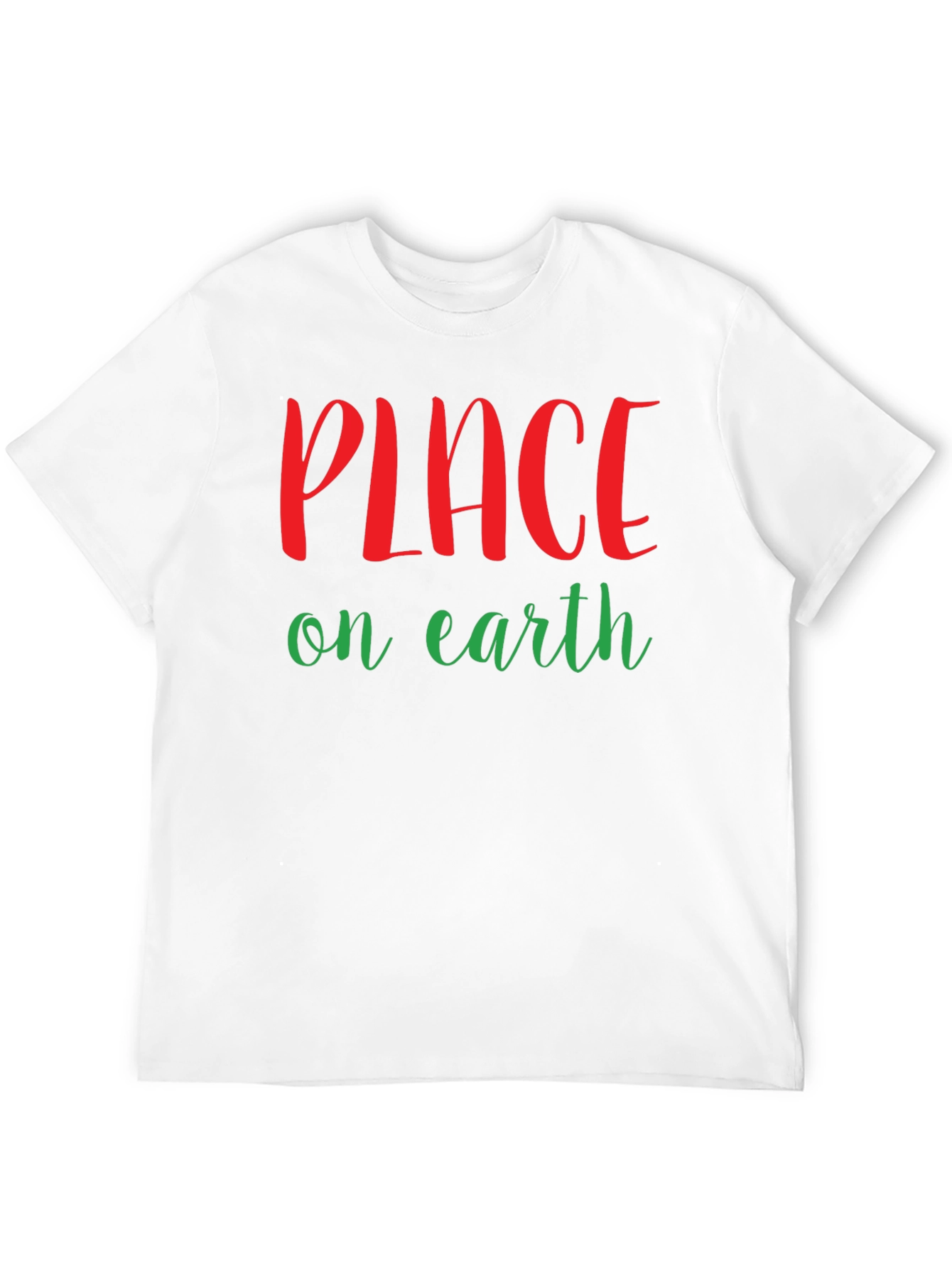 Black Peace On Earth Graphic T-Shirt view 12