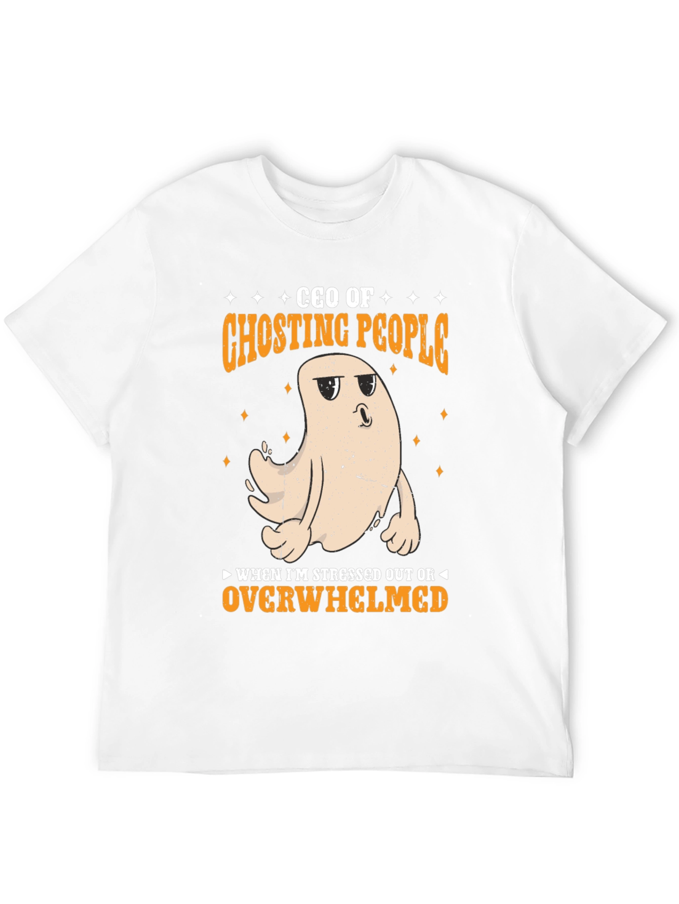 Black CEO of Ghosting People Graphic Tee view 12