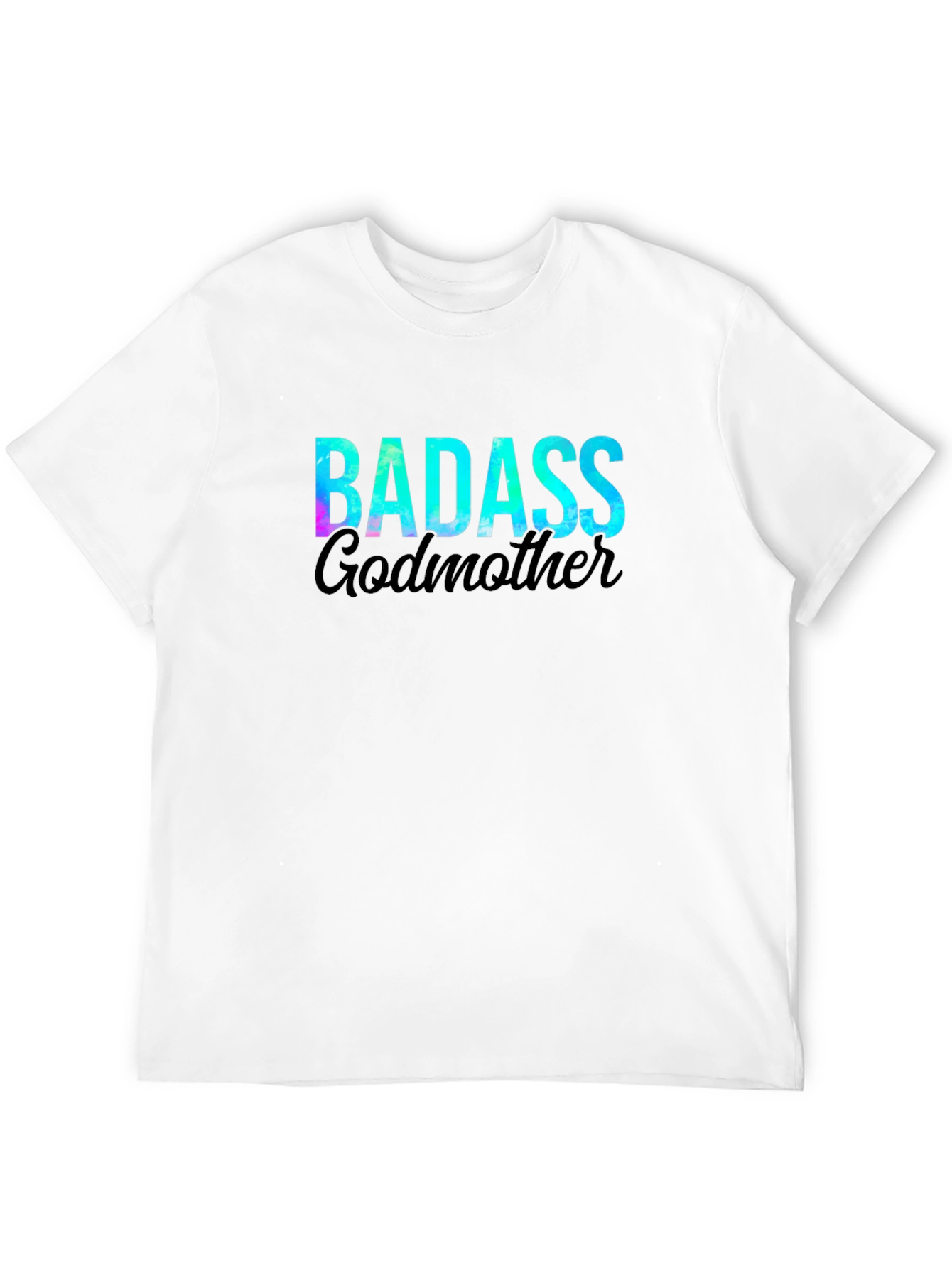 Black Badass Godmother Graphic Tee - Stylish Cotton T-Shirt view 12