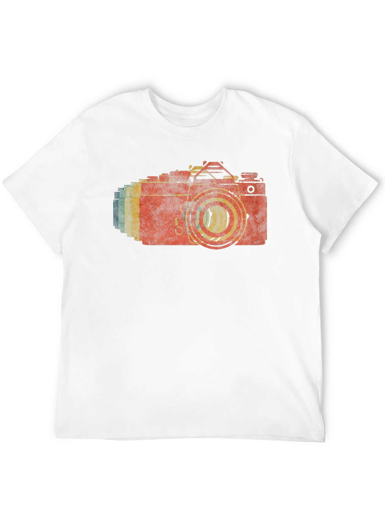 Black Retro Camera T-Shirt - Vintage Photographer Style view 12