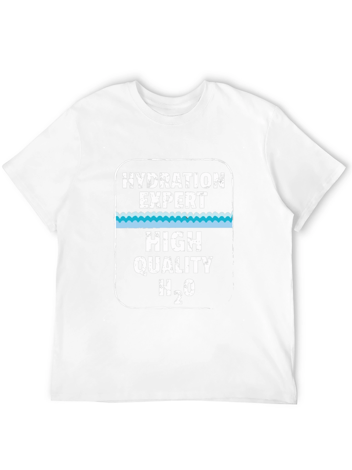 Black Hydration Expert H2O Funny T-Shirt view 12