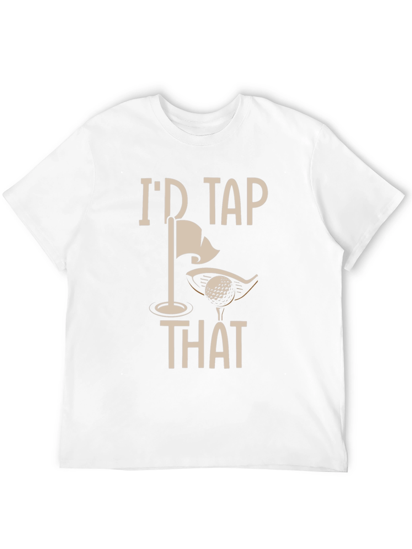 Black I'd Tap That Golf T-Shirt Funny Golfer Tee view 12