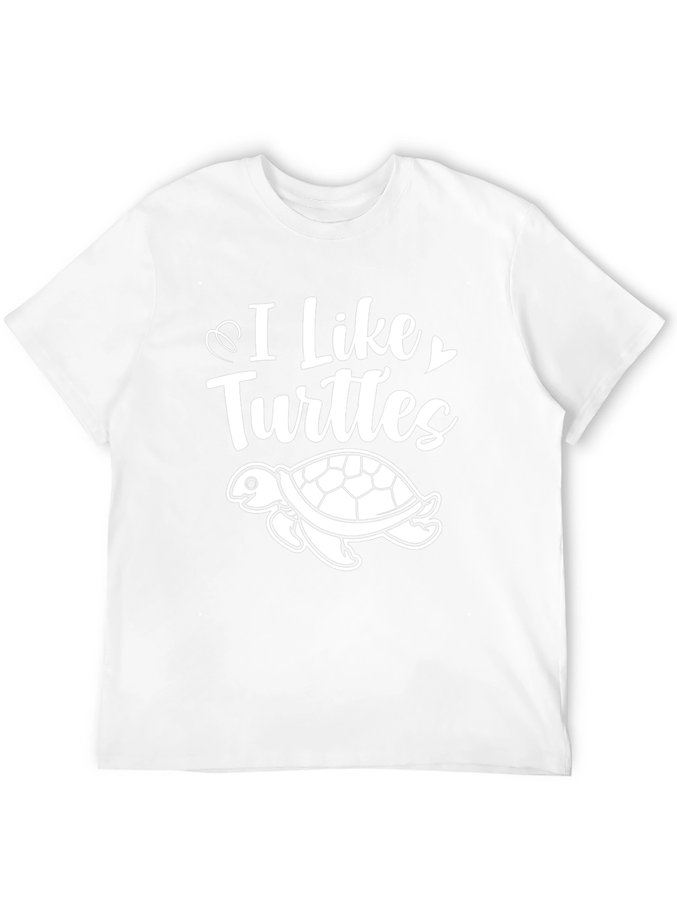 Black I Like Turtles Graphic Tee - Black view 12