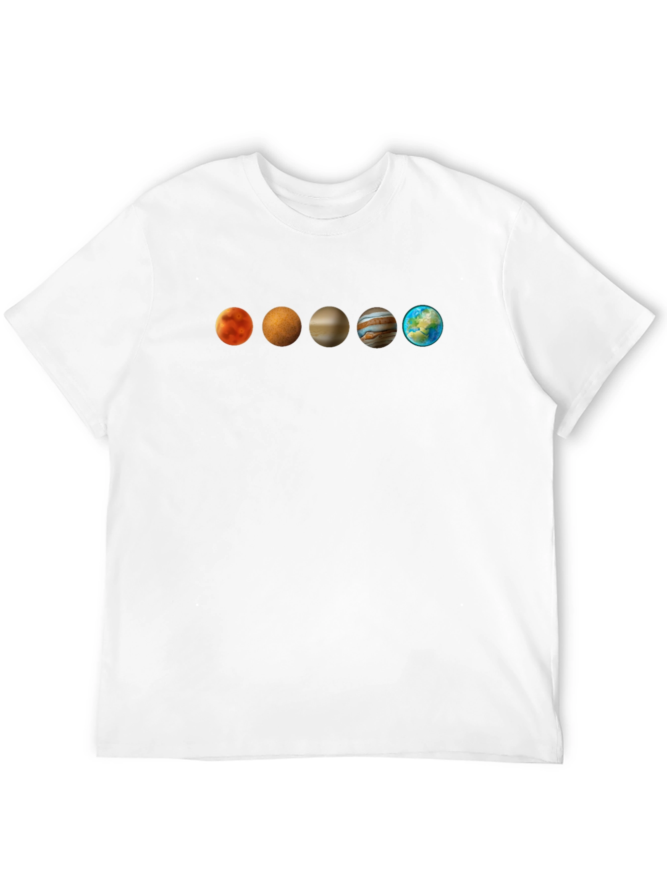 Black Planets T-Shirt - Black view 12