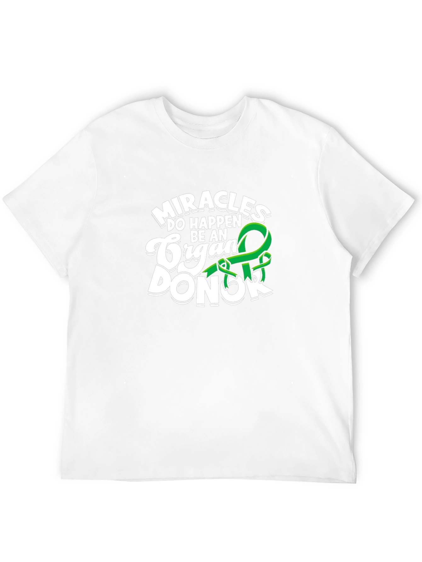 Black Miracles Happen Be An Organ Donor T-Shirt view 12