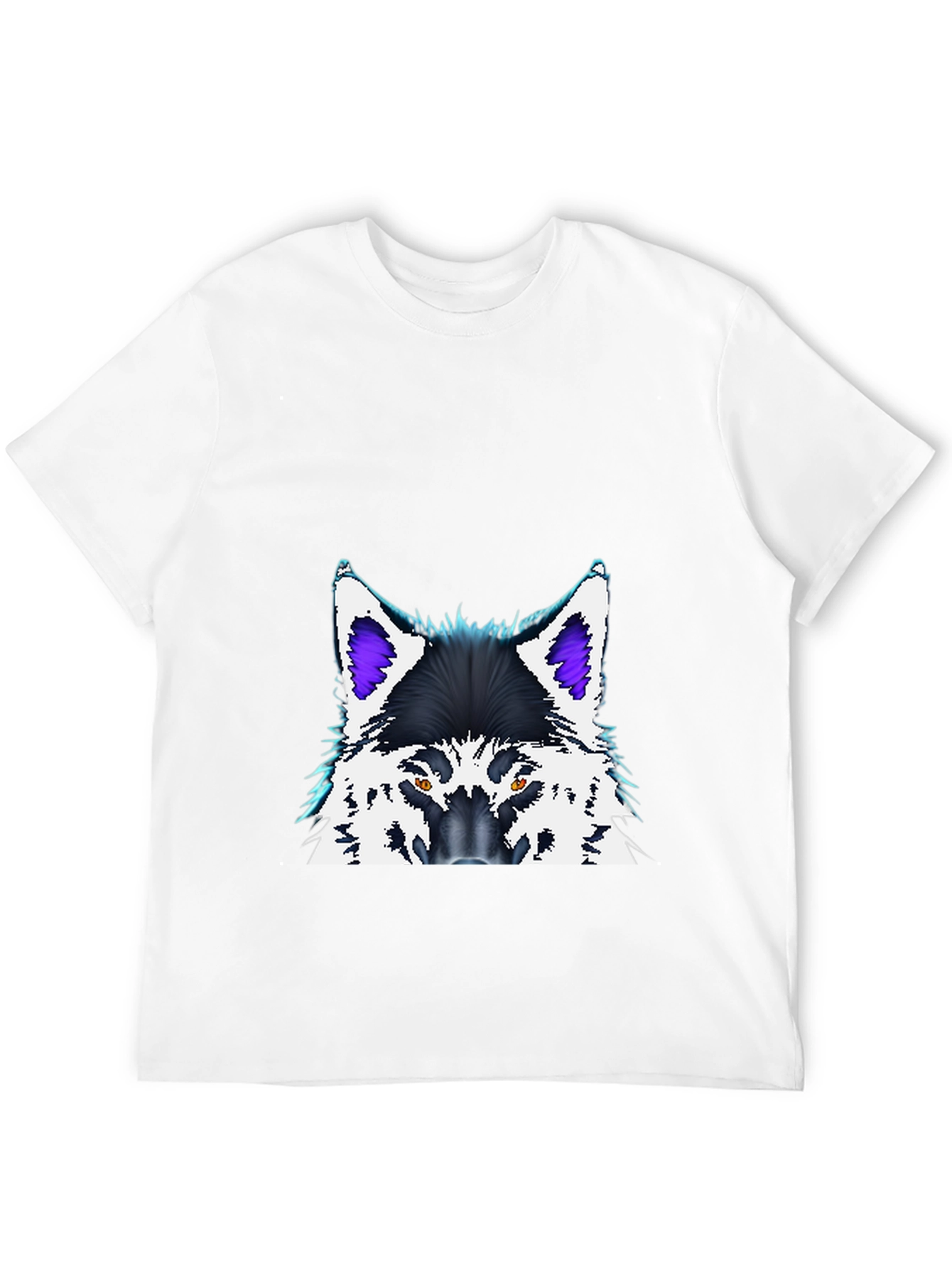 Black Wolf Graphic Tee - Stylish Black T-Shirt view 12