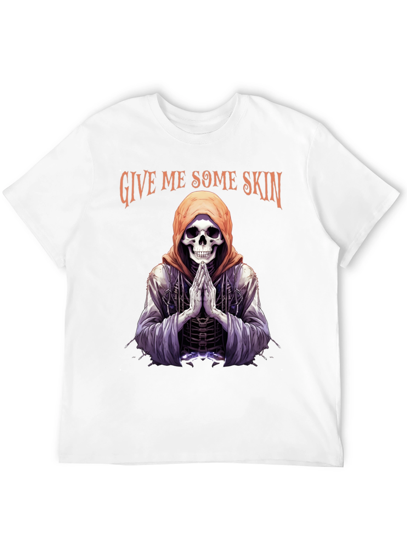 Black Give Me Some Skin Skeleton T-Shirt view 12