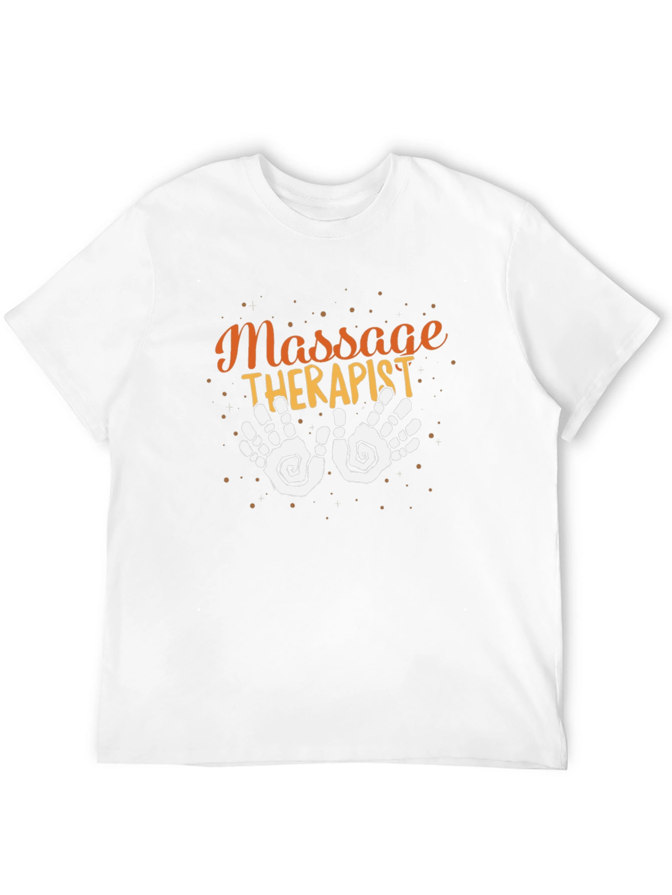 Black Massage Therapist T-Shirt, Therapeutic Gift view 12