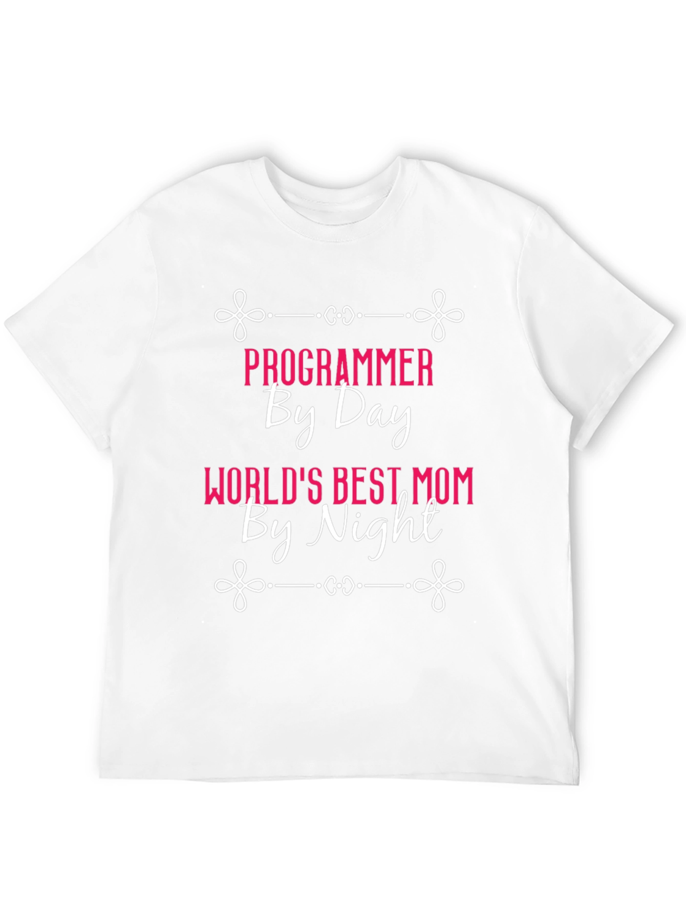 Black Programmer Mom Black T-Shirt - Day and Night view 12