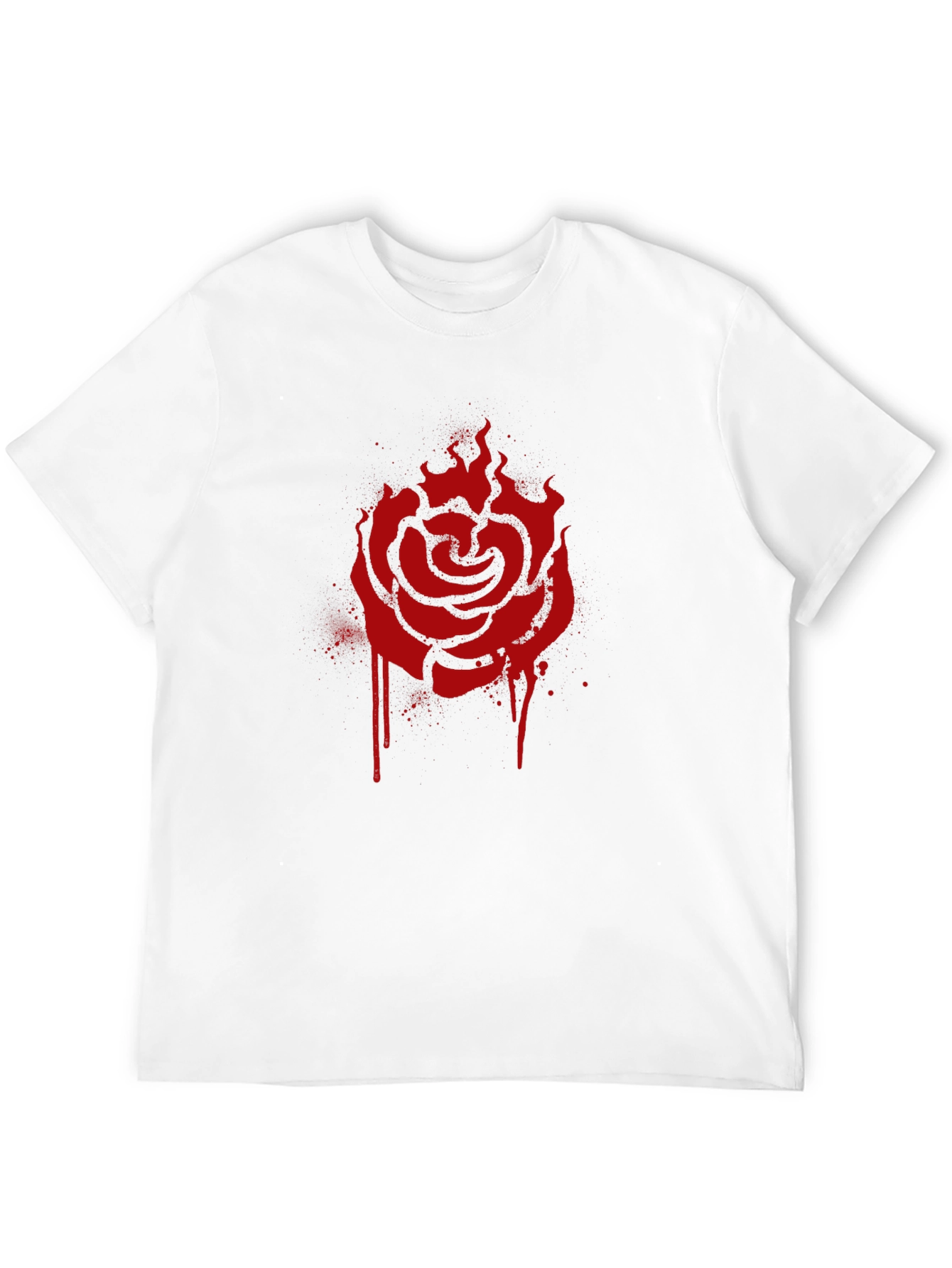 Black Rose Emblem Graphic Tee - Black view 12