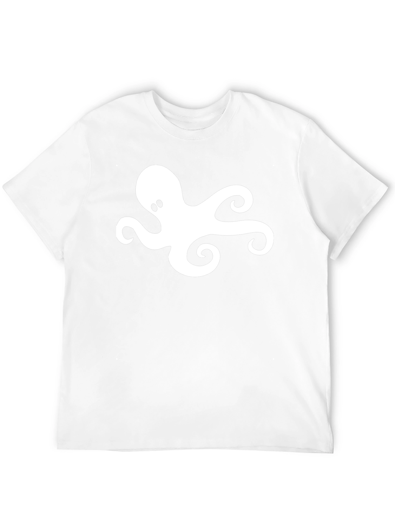 Black Octopus Graphic Tee - Black Cotton Blend view 12