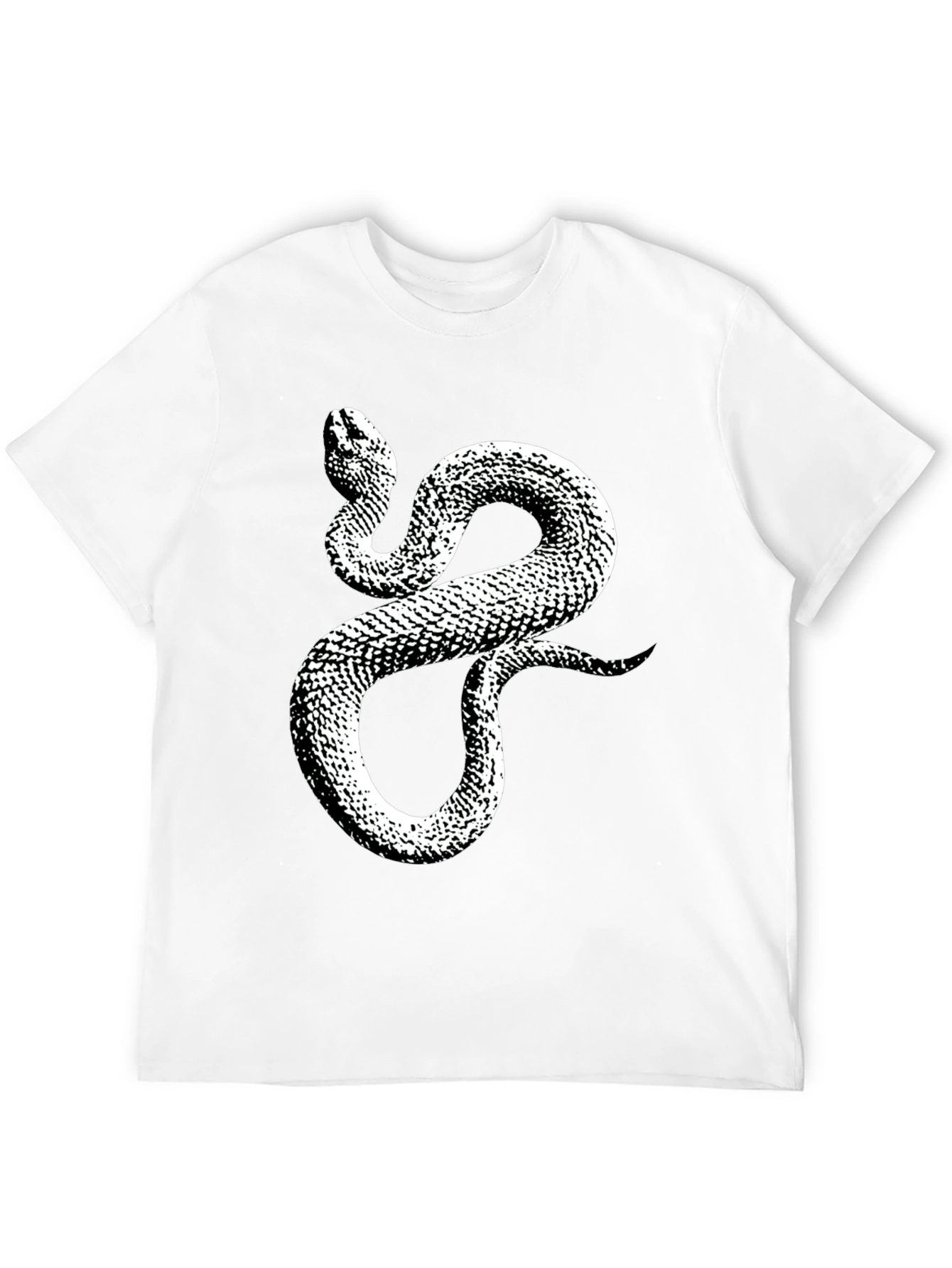 Black Snake Graphic Tee - Men's Black T-Shirt view 12