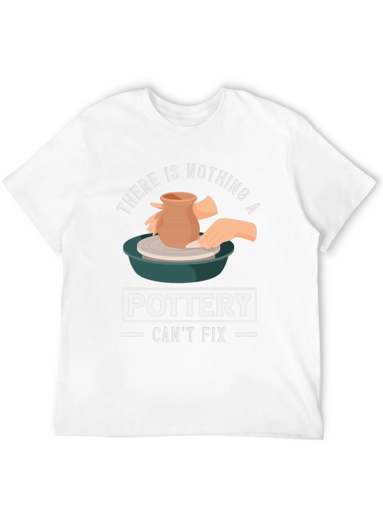 Black Pottery Fix T-Shirt, Ceramic Art Tee view 12