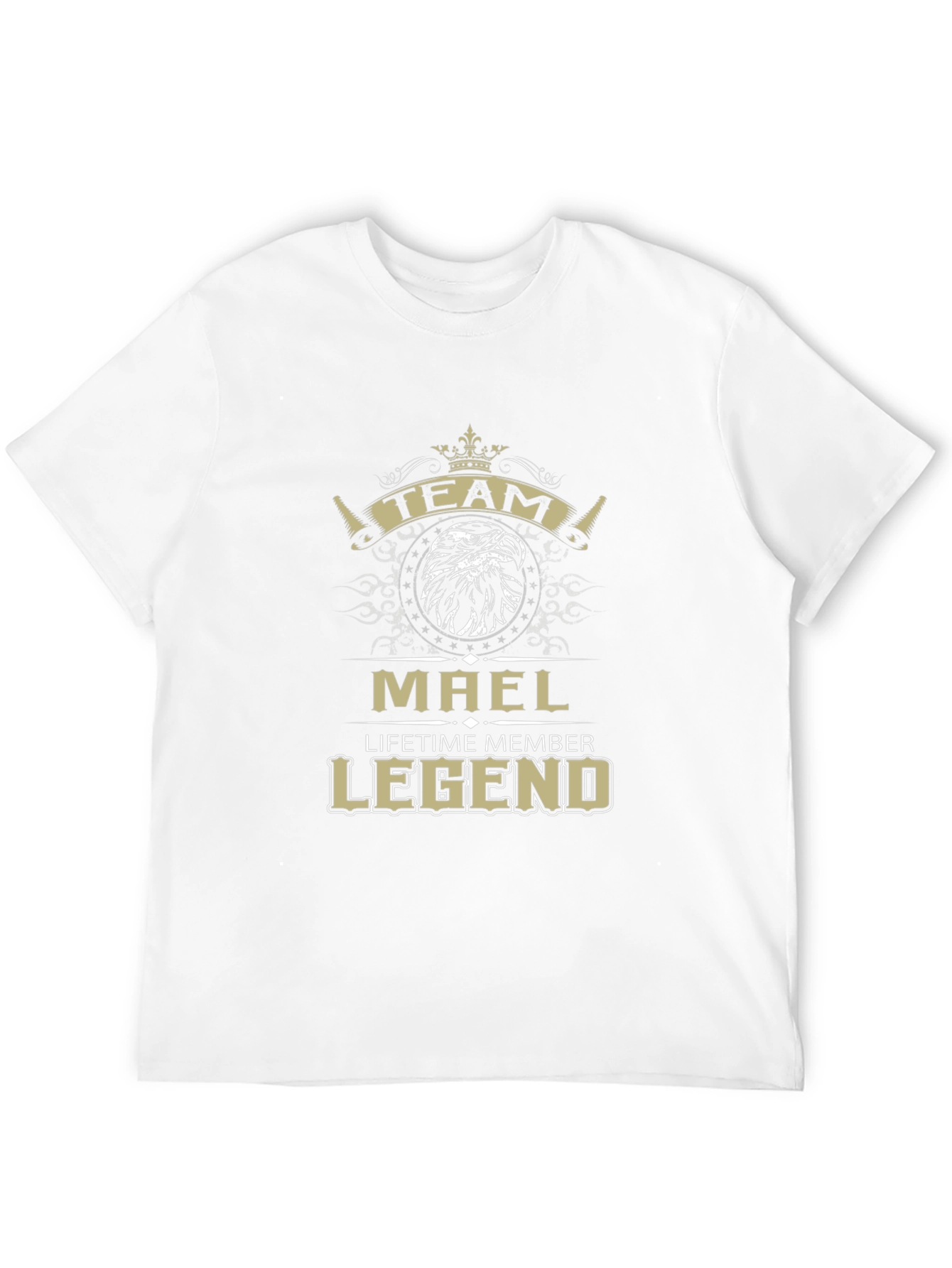 Black Mael Team Legend Lifetime Member Graphic T-Shirt view 12