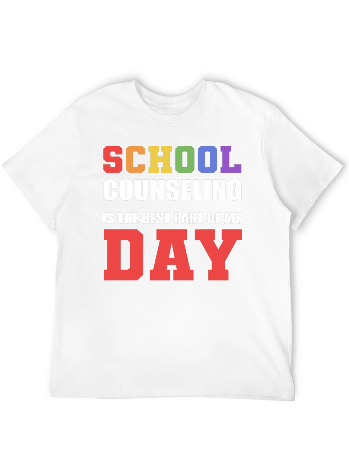 Black School Counseling T-Shirt: Best Part of My Day view 12