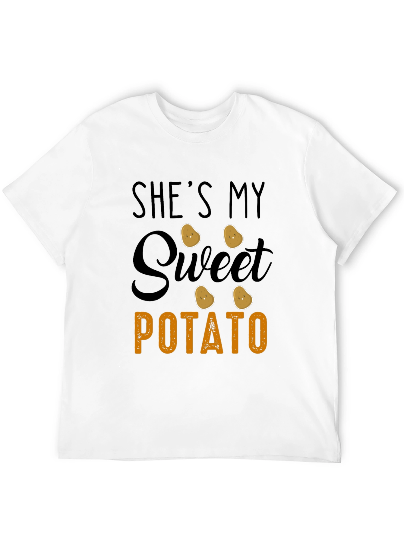 Black She's My Sweet Potato Graphic Tee view 12