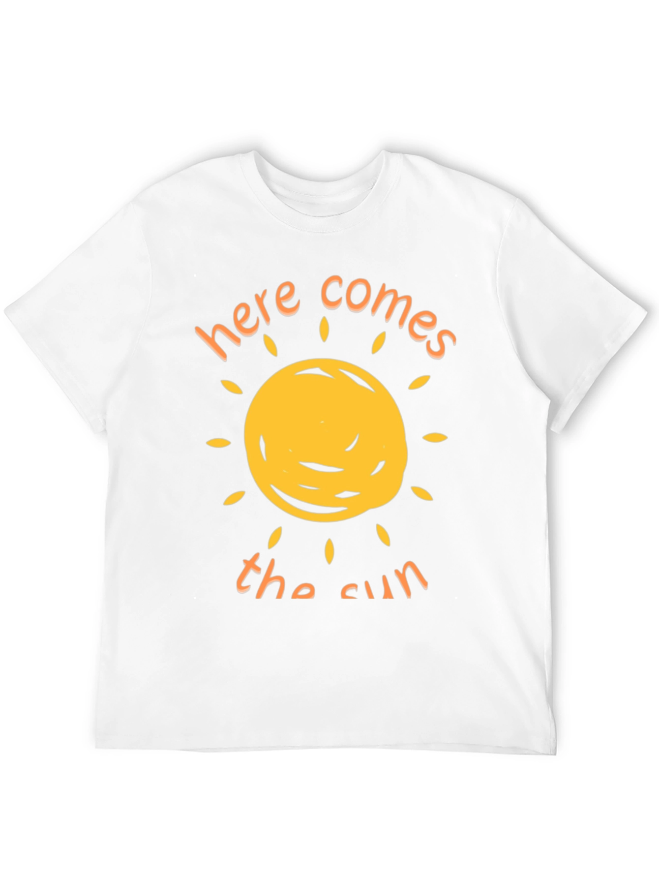 Black Here Comes The Sun Graphic T-Shirt view 12