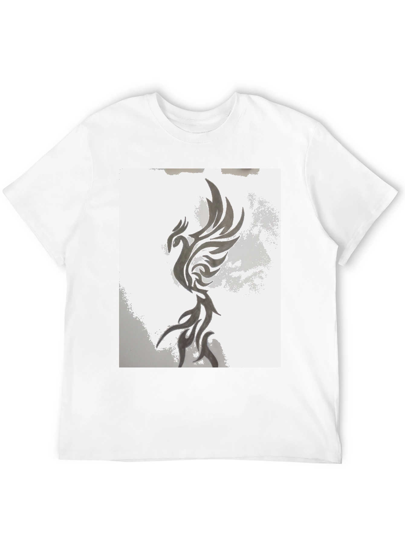 Black Phoenix Graphic Tee - Unique Design, Comfortable Fit view 12