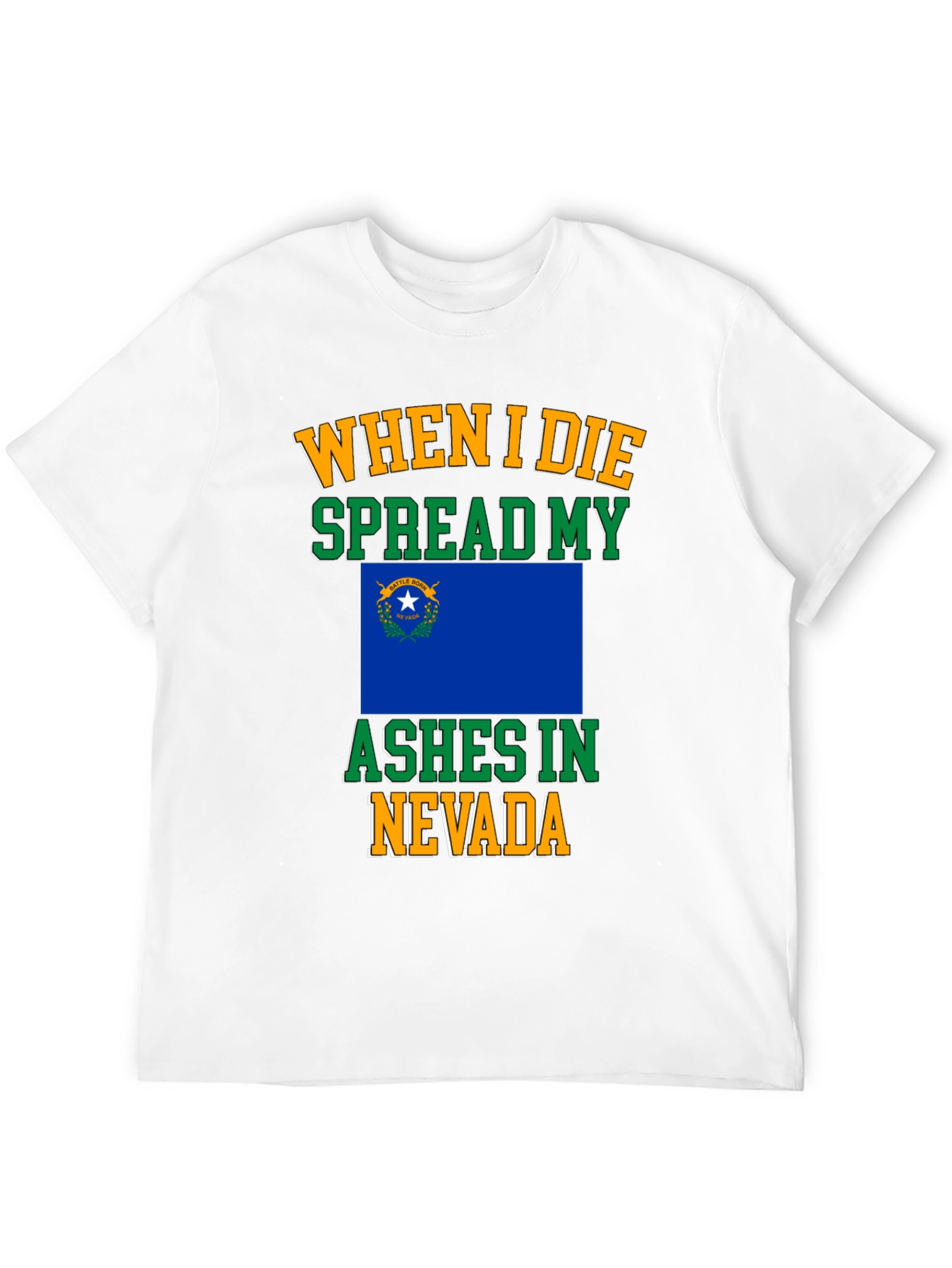 Black Nevada Ashes T-Shirt view 12