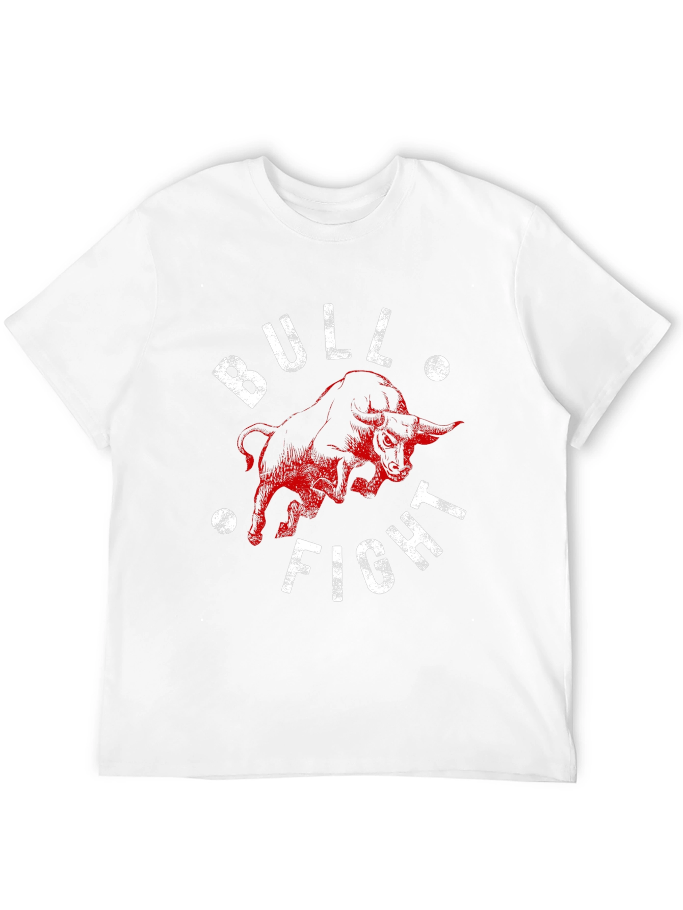 Black Bull Fight Graphic Tee - Bold & Unique Black T-Shirt view 12