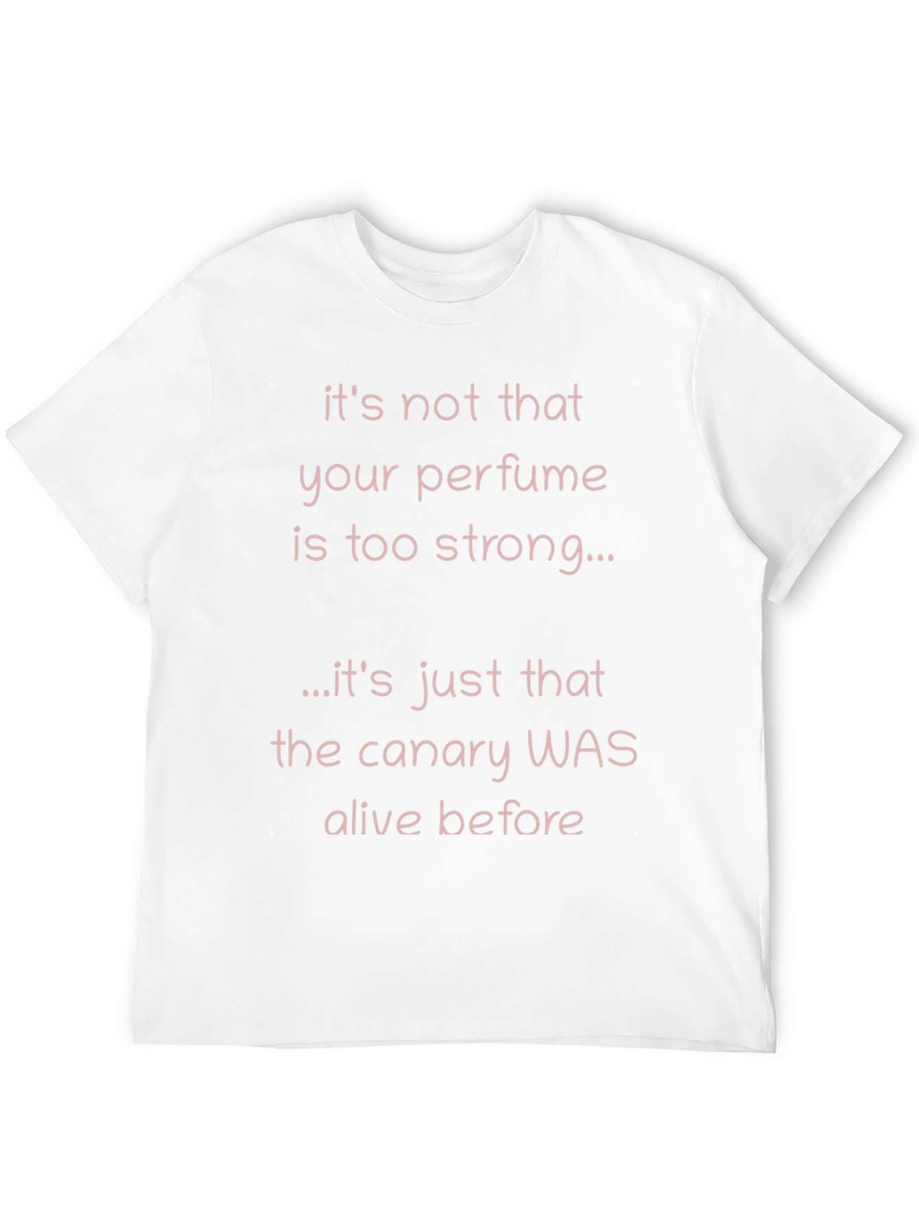 Black Funny Perfume T-Shirt - Canary Alive view 12