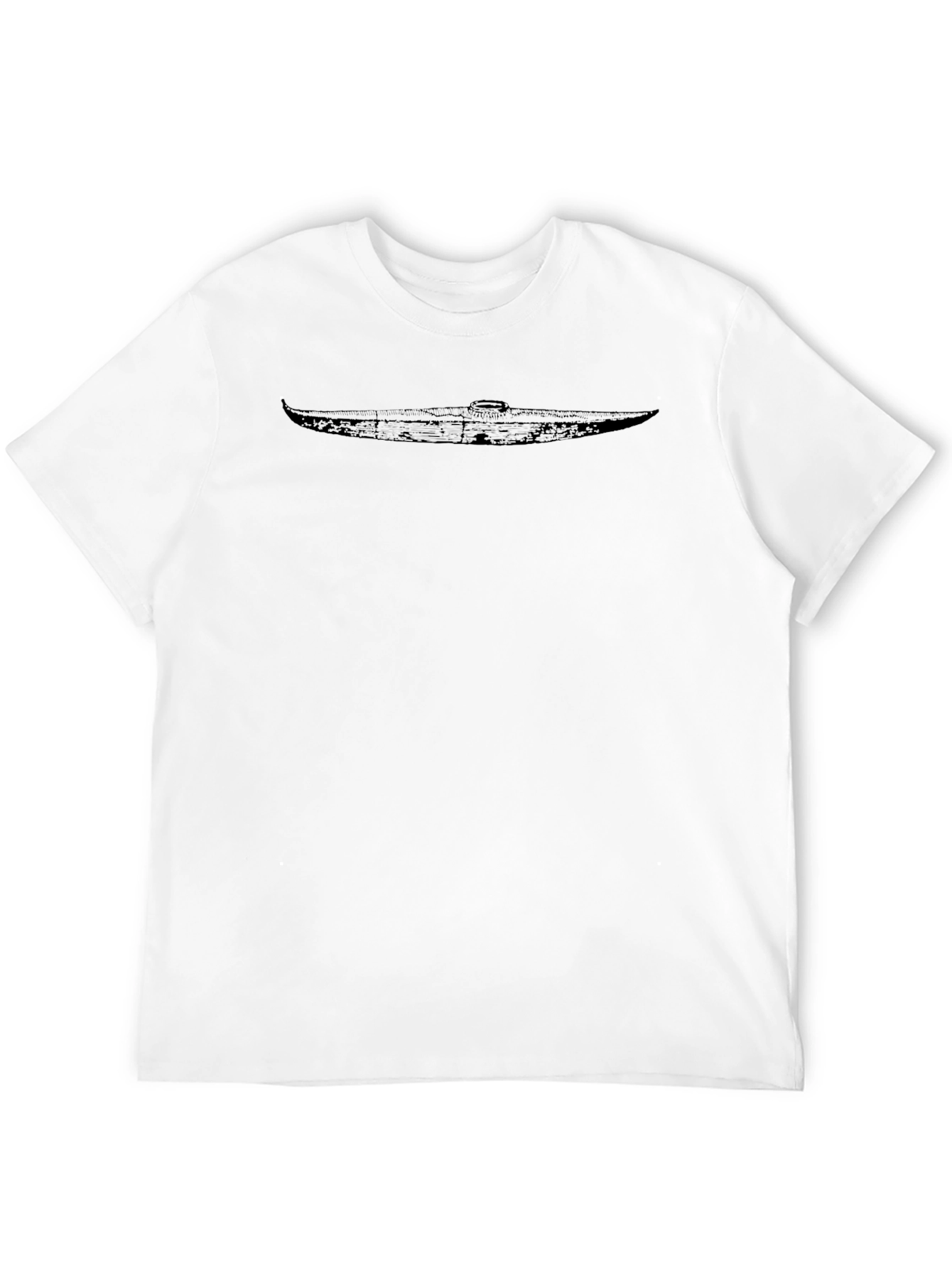 Black Men's Black Graphic Tee - Submarine Design view 12