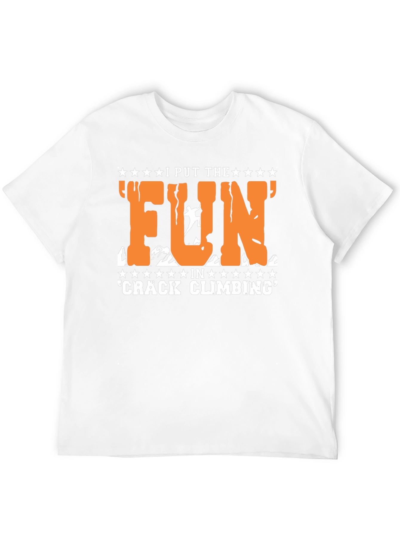 Crack Climbing Fun T-Shirt - Mountain Adventure Tee - 12