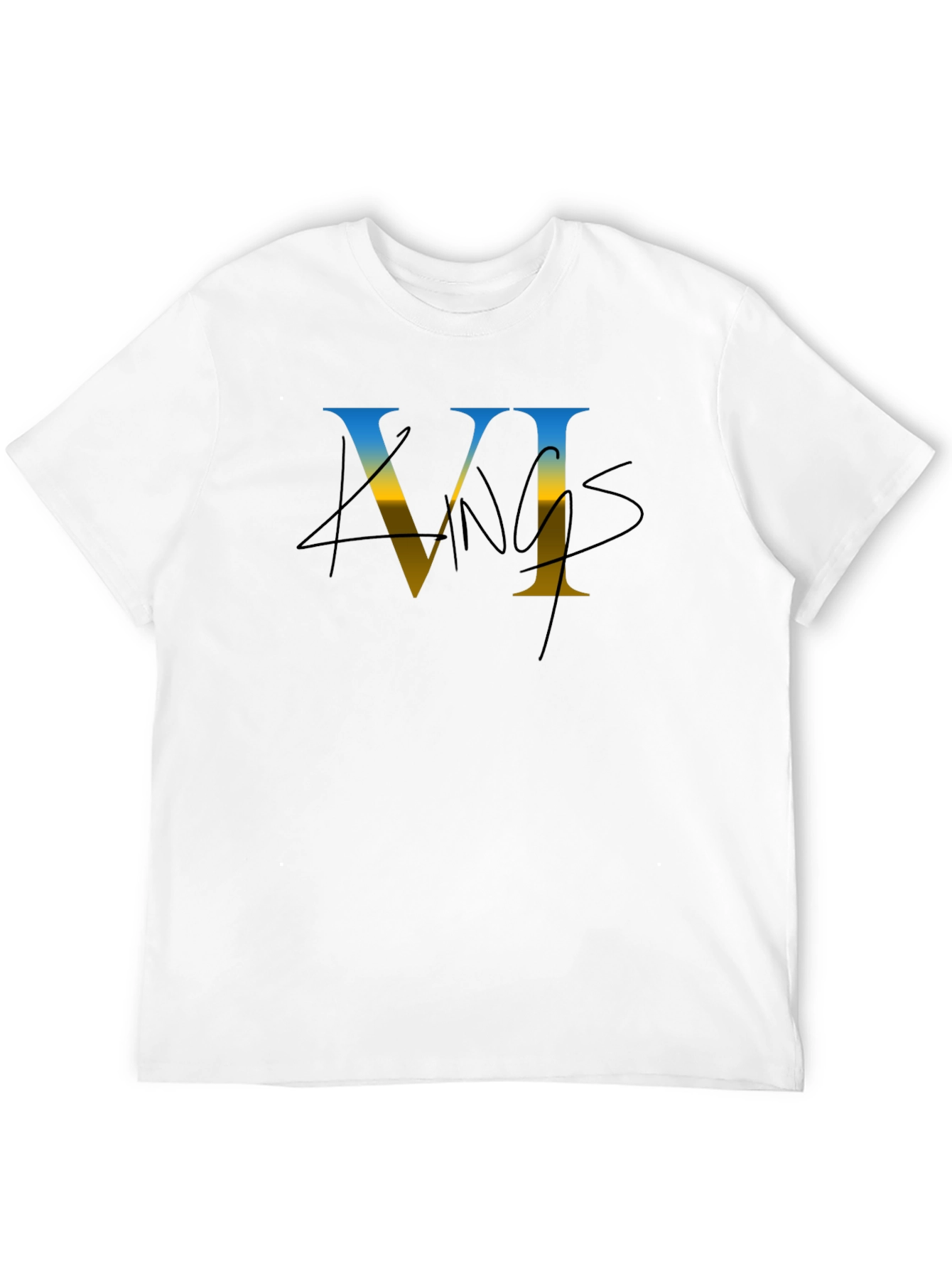 Black Kings VI Graphic Black T-Shirt view 12