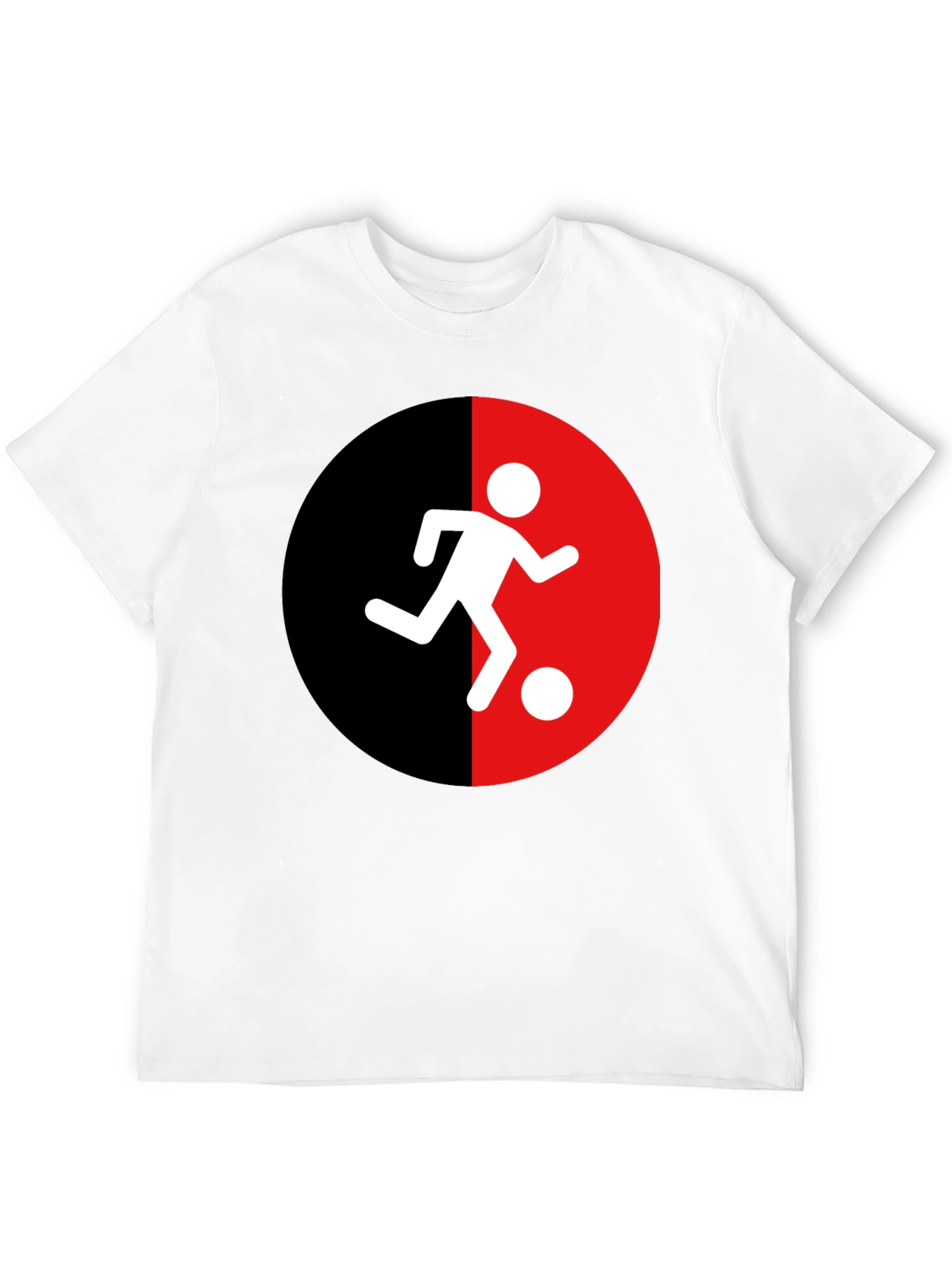 Soccer Player Graphic Tee - Black - 12