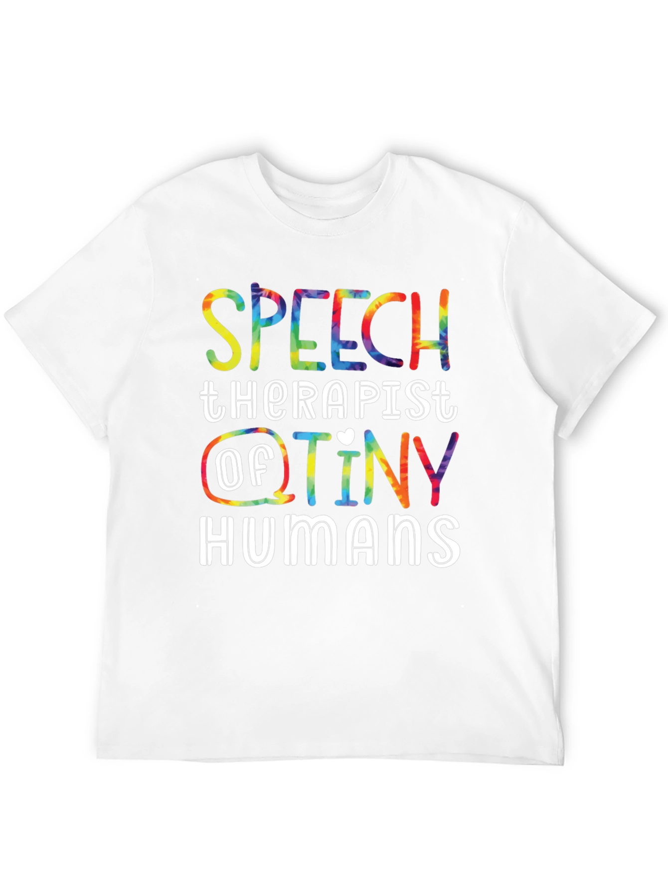 Black Speech Therapist Tiny Humans T-Shirt view 12
