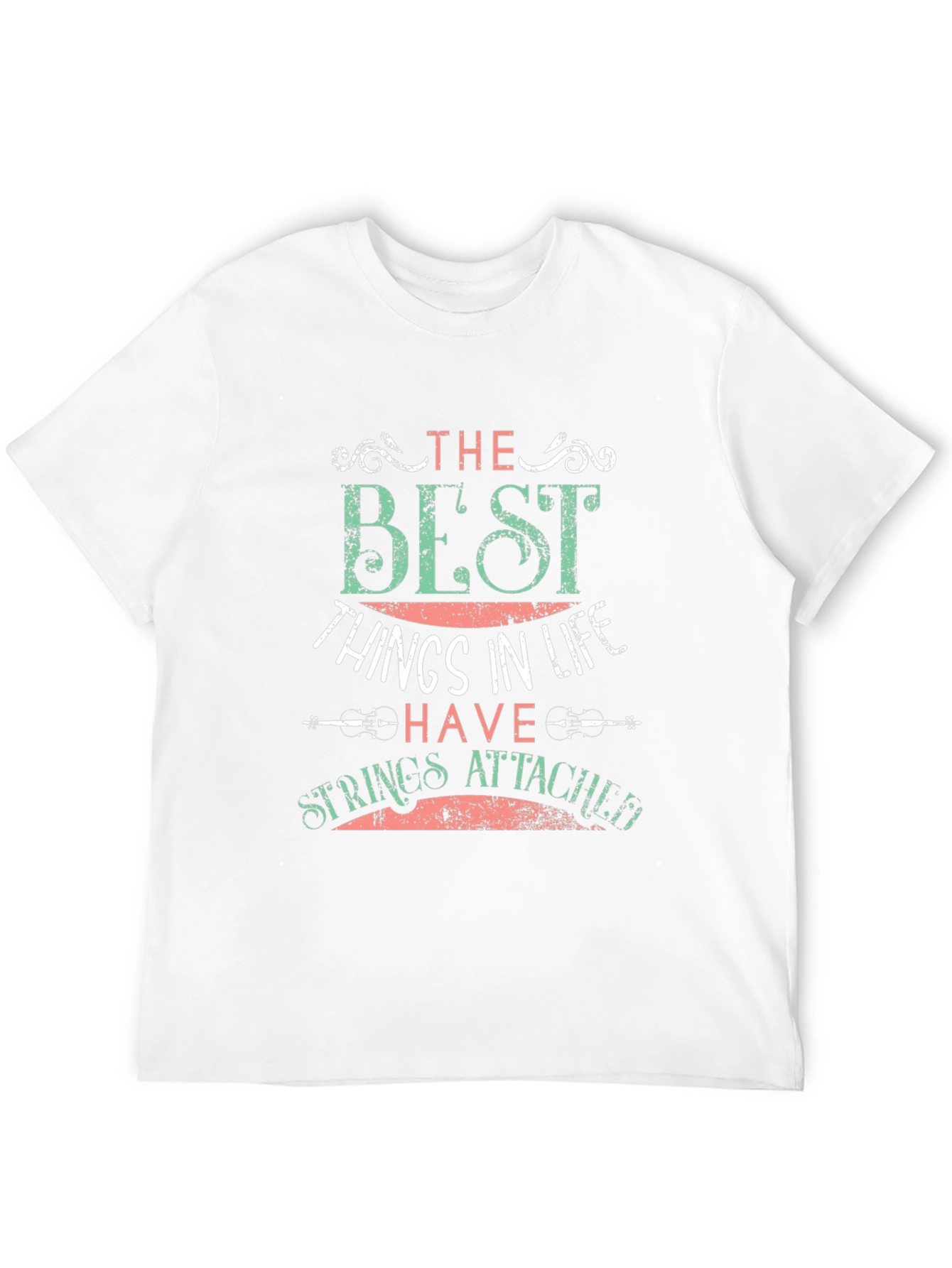 Black The Best Things In Life T-Shirt view 12