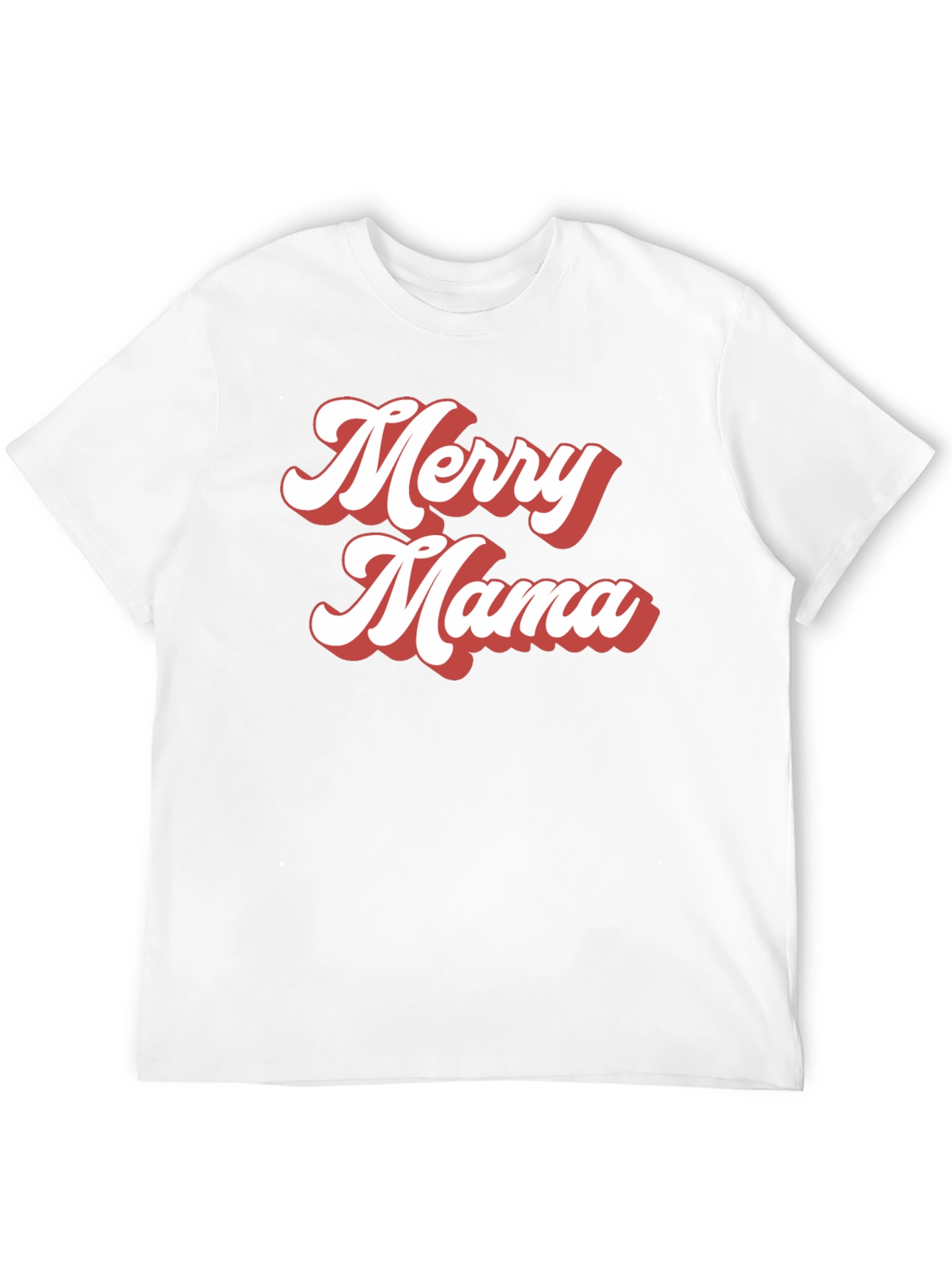 Merry Mama Retro Graphic Tee - 12