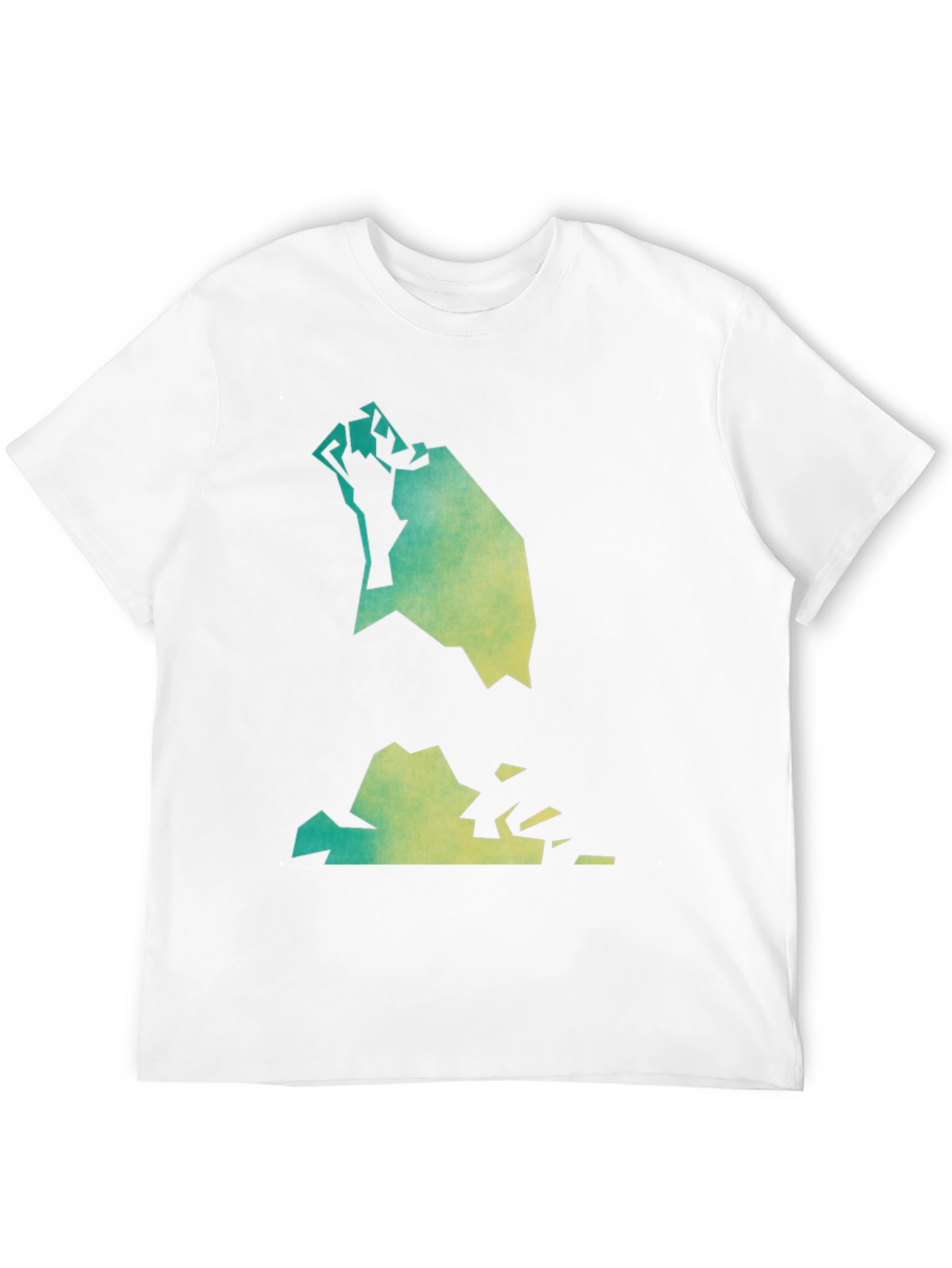 Black Abstract Graphic Tee - Black view 12