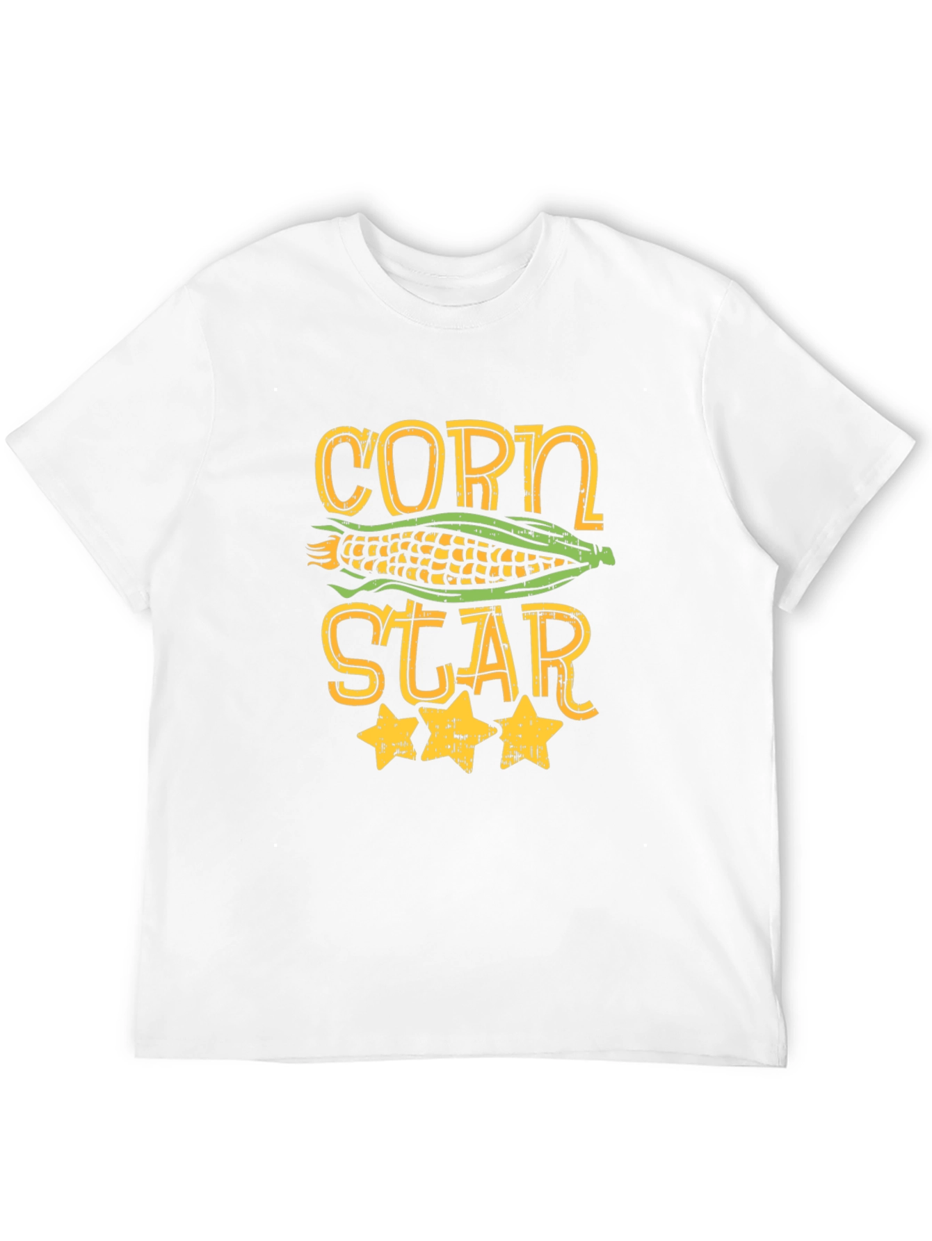 Black Corn Star Graphic Tee - Funny Foodie T-Shirt view 12