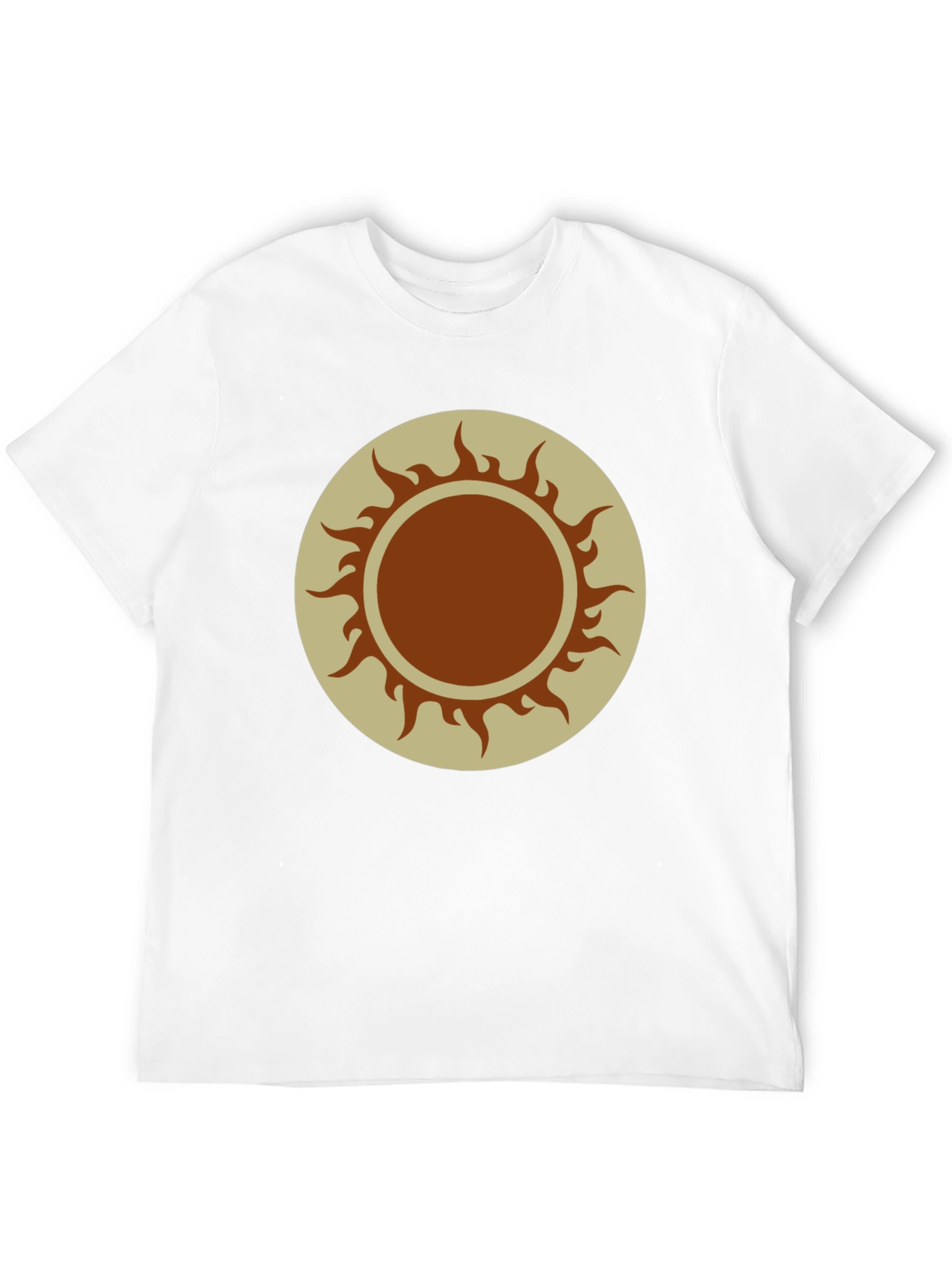 Black Sun Graphic Tee - Black Cotton Blend view 12