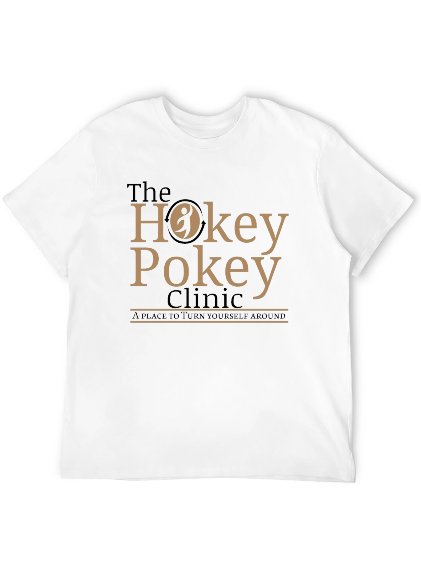 Black The Hokey Pokey Clinic T-Shirt - 'Turn Yourself Around' view 12