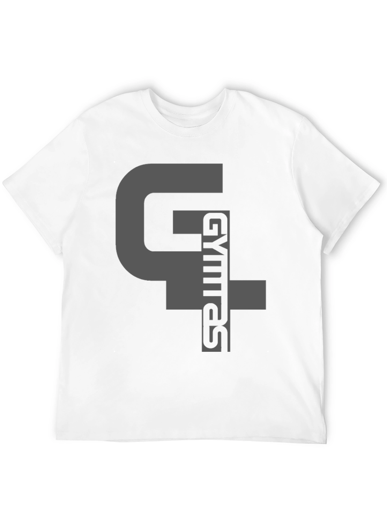 Black Gymras T-Shirt - Black Cotton Blend Graphic Tee view 12