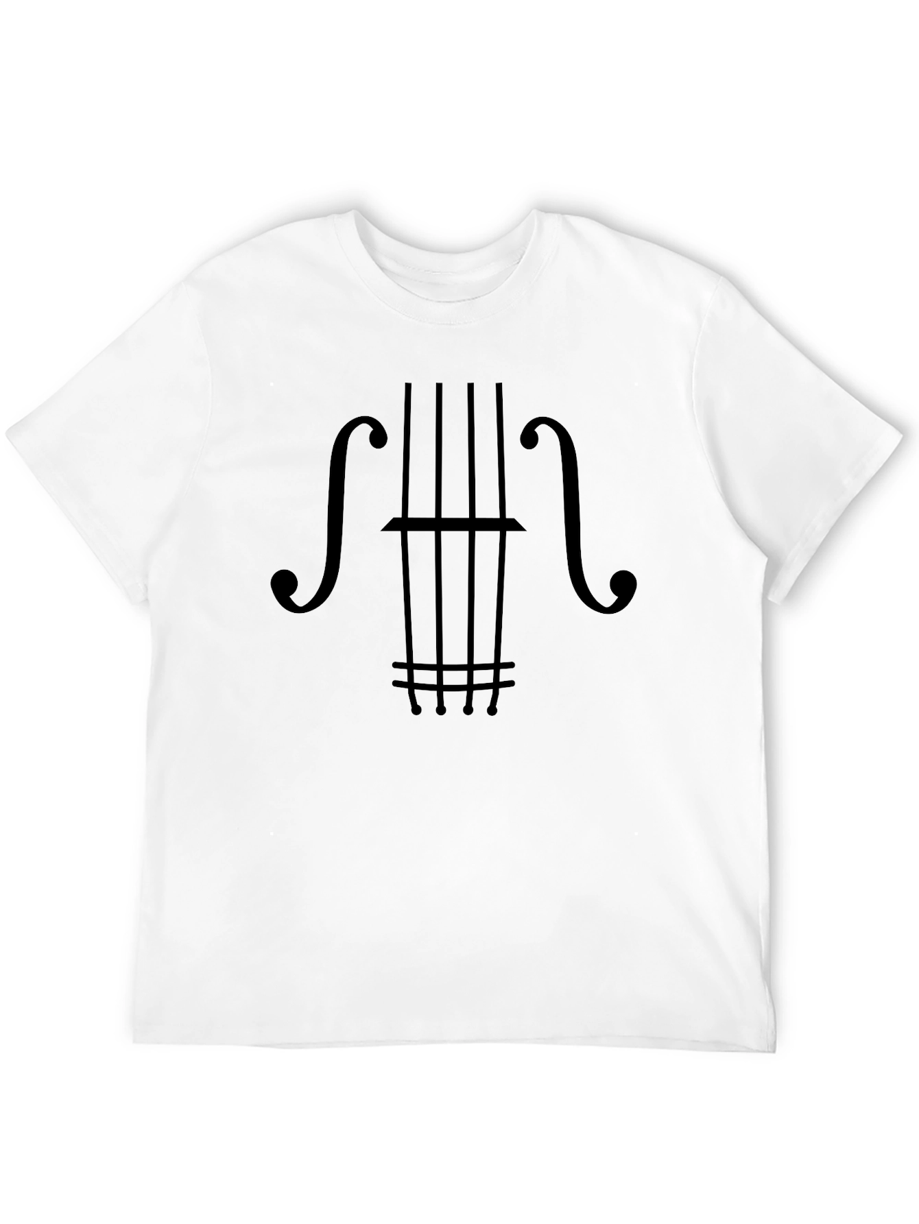 Black Bass Guitar Graphic Tee - Musician's Style view 12