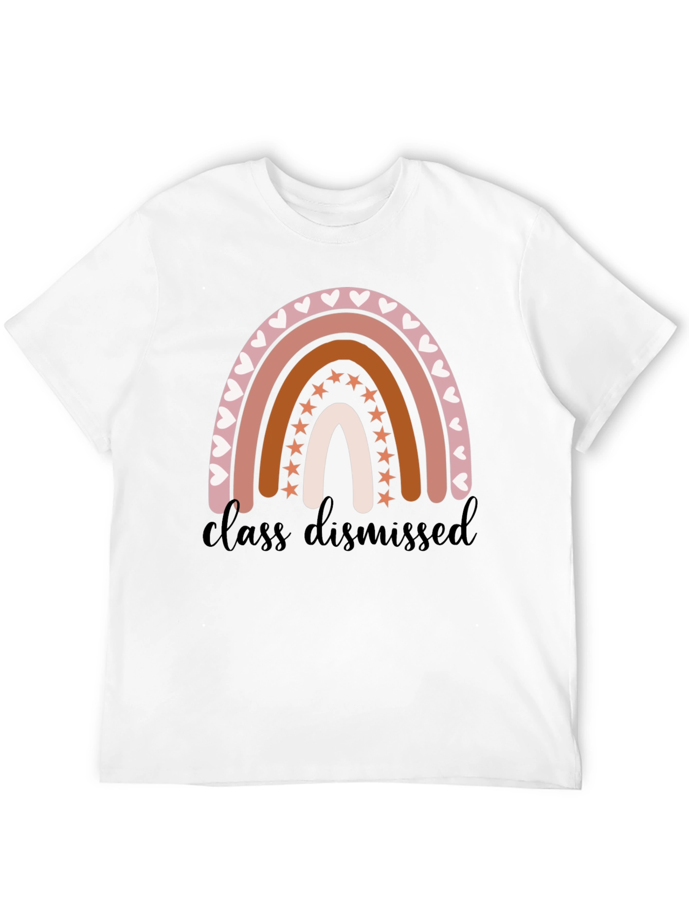 Black Class Dismissed Rainbow Graphic Tee view 12
